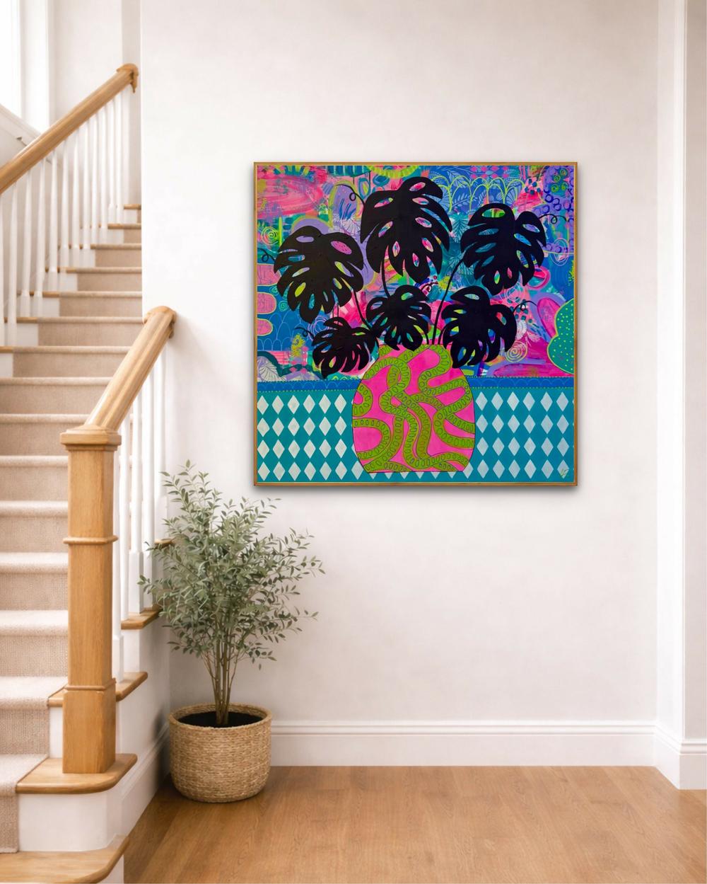 Midnight Magic-by-Lindy Farley-original art-Gioia