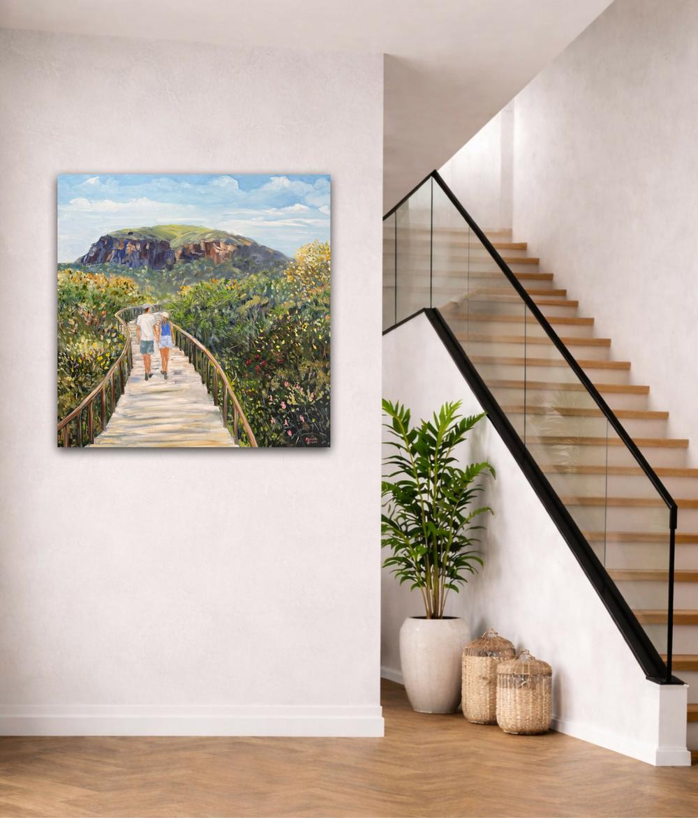Mount Coolum-by-Meredith Howse-original art-Gioia