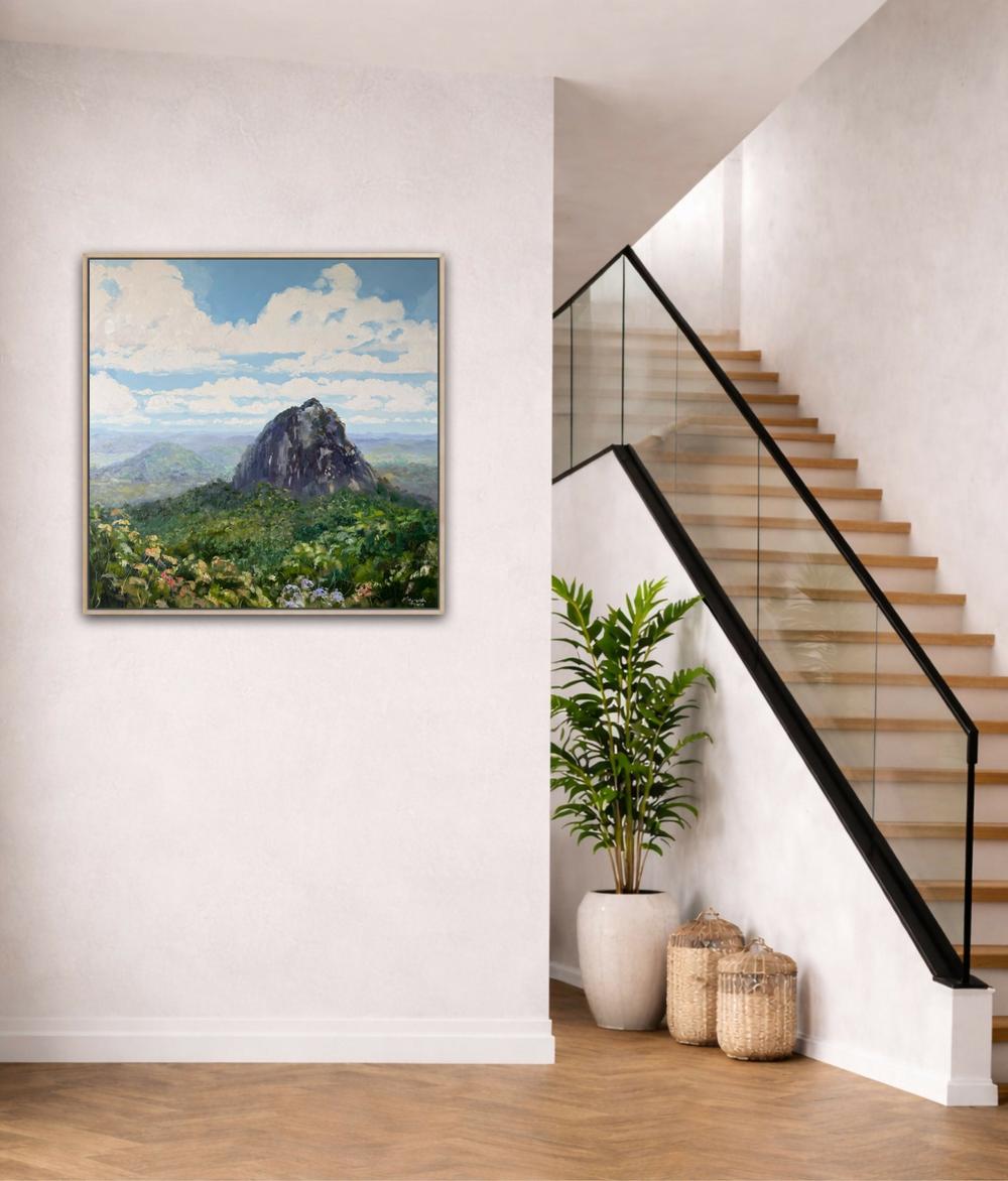Mount Tibrogargen-by-Meredith Howse-original art-Gioia