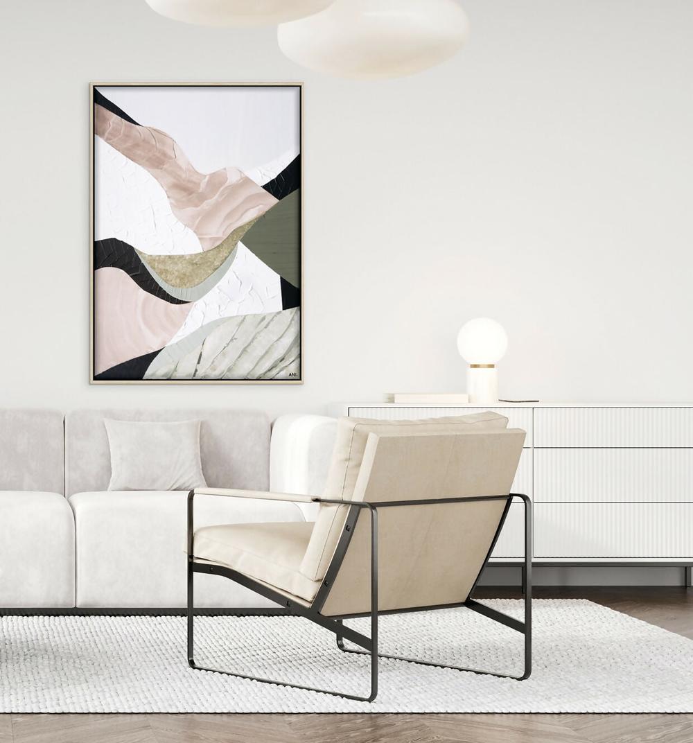 Mountain Ranges 1, Original Hand-Painted Canvas By Ani Ipradjian-by-Ani Ipradjian-original art-Gioia