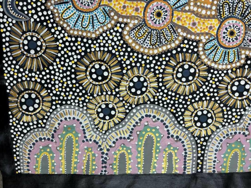 My Country Home- Original hand painted canvas-by-Tahni Derbin-original art-Gioia