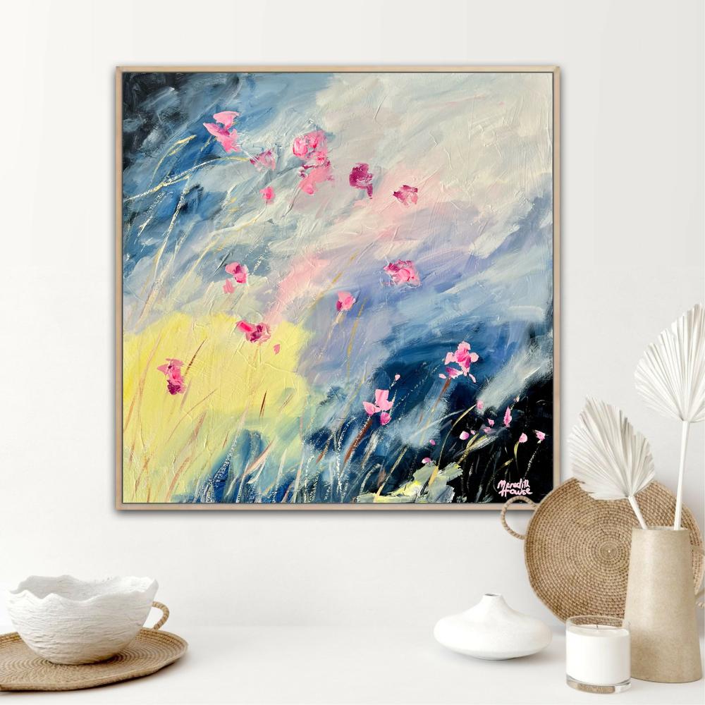 Natures Breeze, Original Hand-Painted Canvas By Meredith Howse-by-Meredith Howse-original art-Gioia