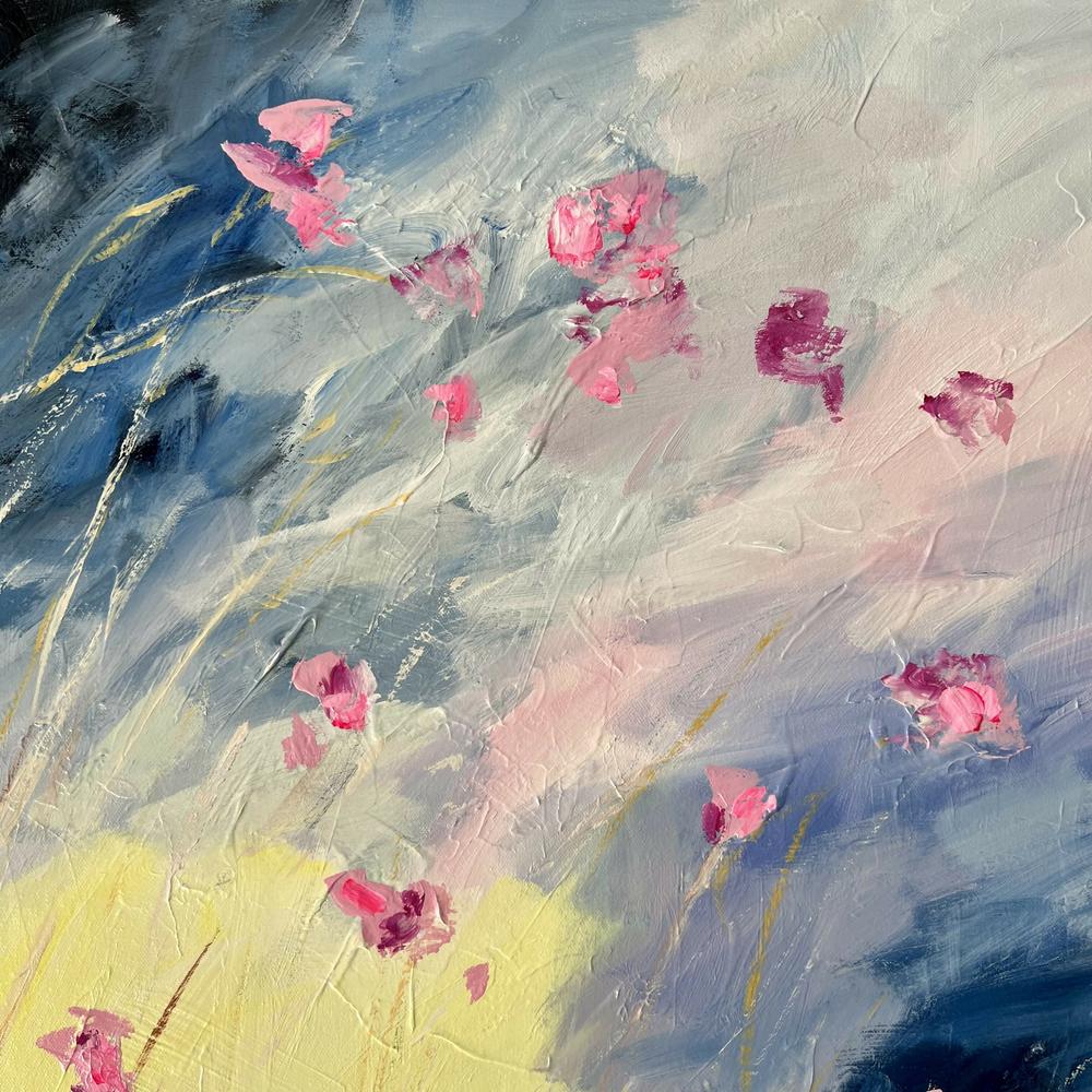 Natures Breeze, Original Hand-Painted Canvas By Meredith Howse-by-Meredith Howse-original art-Gioia