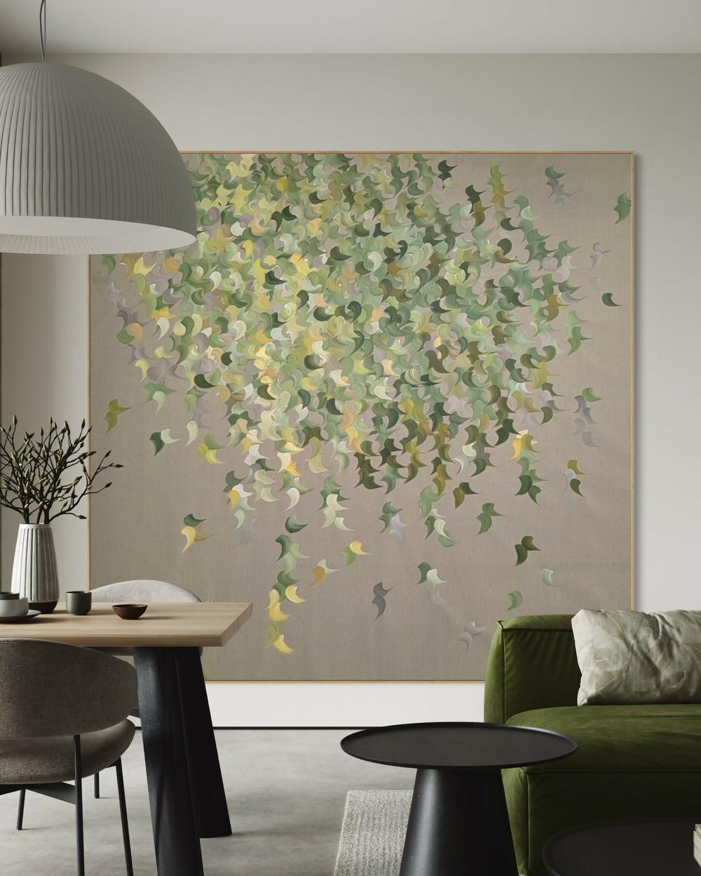 Nature’s Pulse , Original Artwork-by-Gabriela Azar Schreiner-original art-Gioia