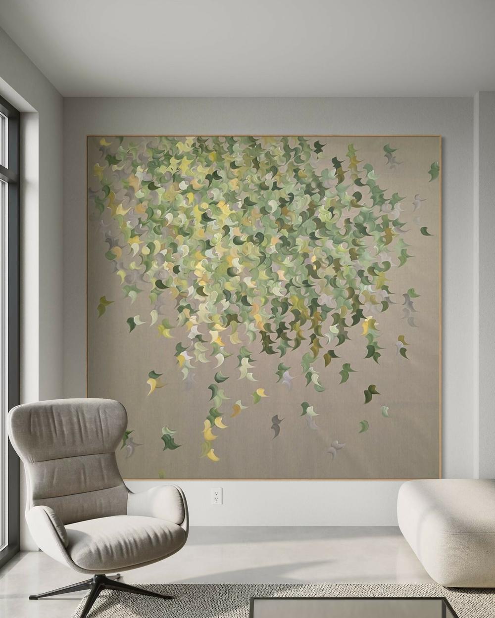 Nature’s Pulse , Original Artwork-by-Gabriela Azar Schreiner-original art-Gioia