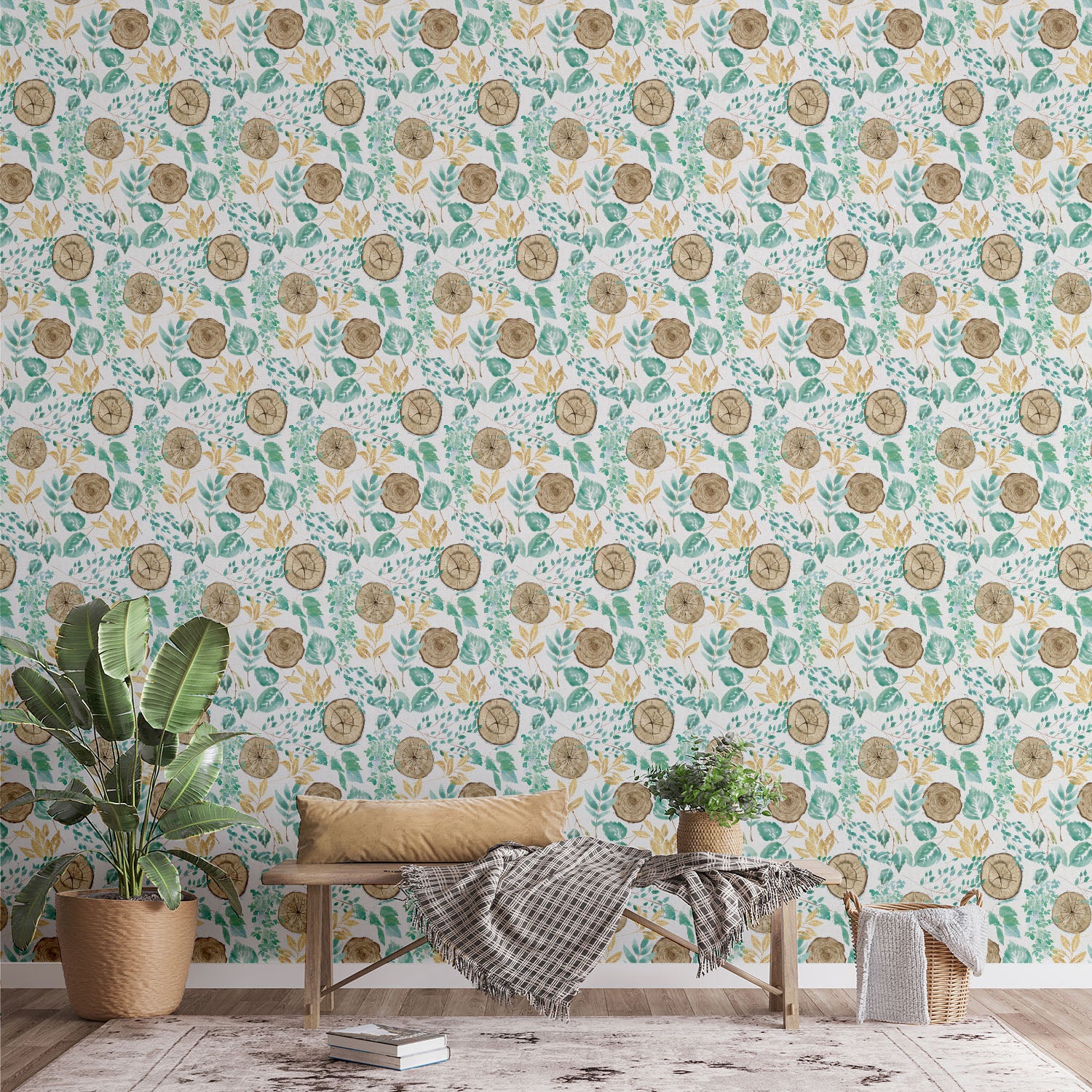 Natures Leaves Pattern I