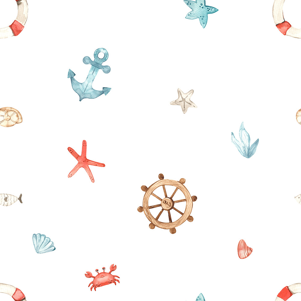 Nautical Fun-wallpaper-eco-friendly-easy-removal-Gioia Wall Art-1