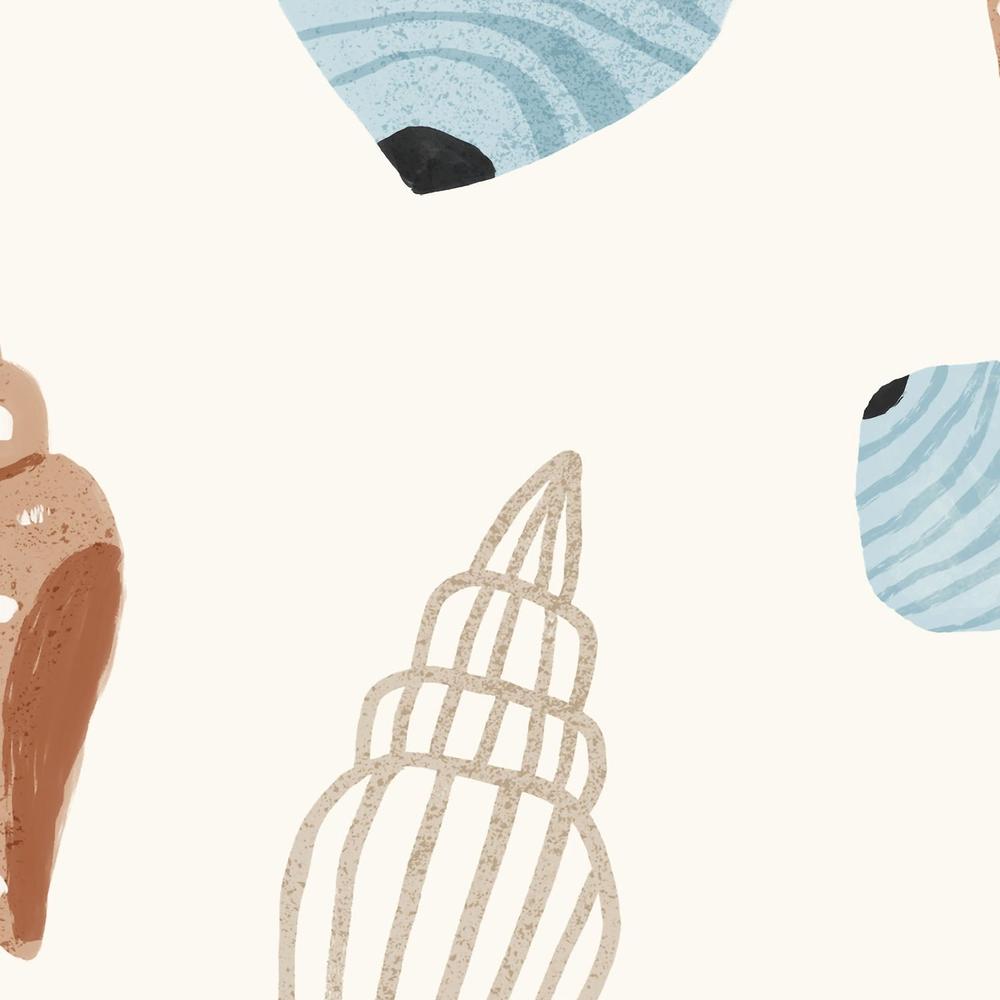 Nautical Seashells-wallpaper-eco-friendly-easy-removal-Gioia Wall Art-3