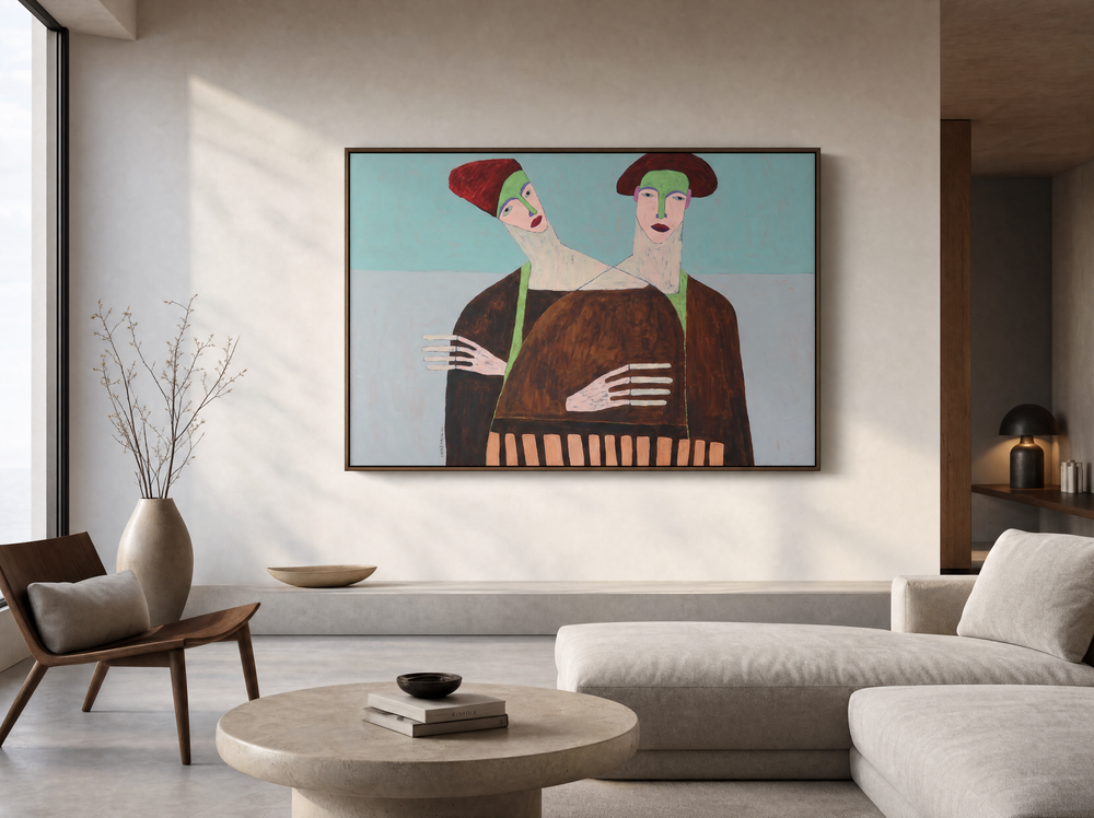 Neither-by-Sherif Makki Original Art-original art-Gioia