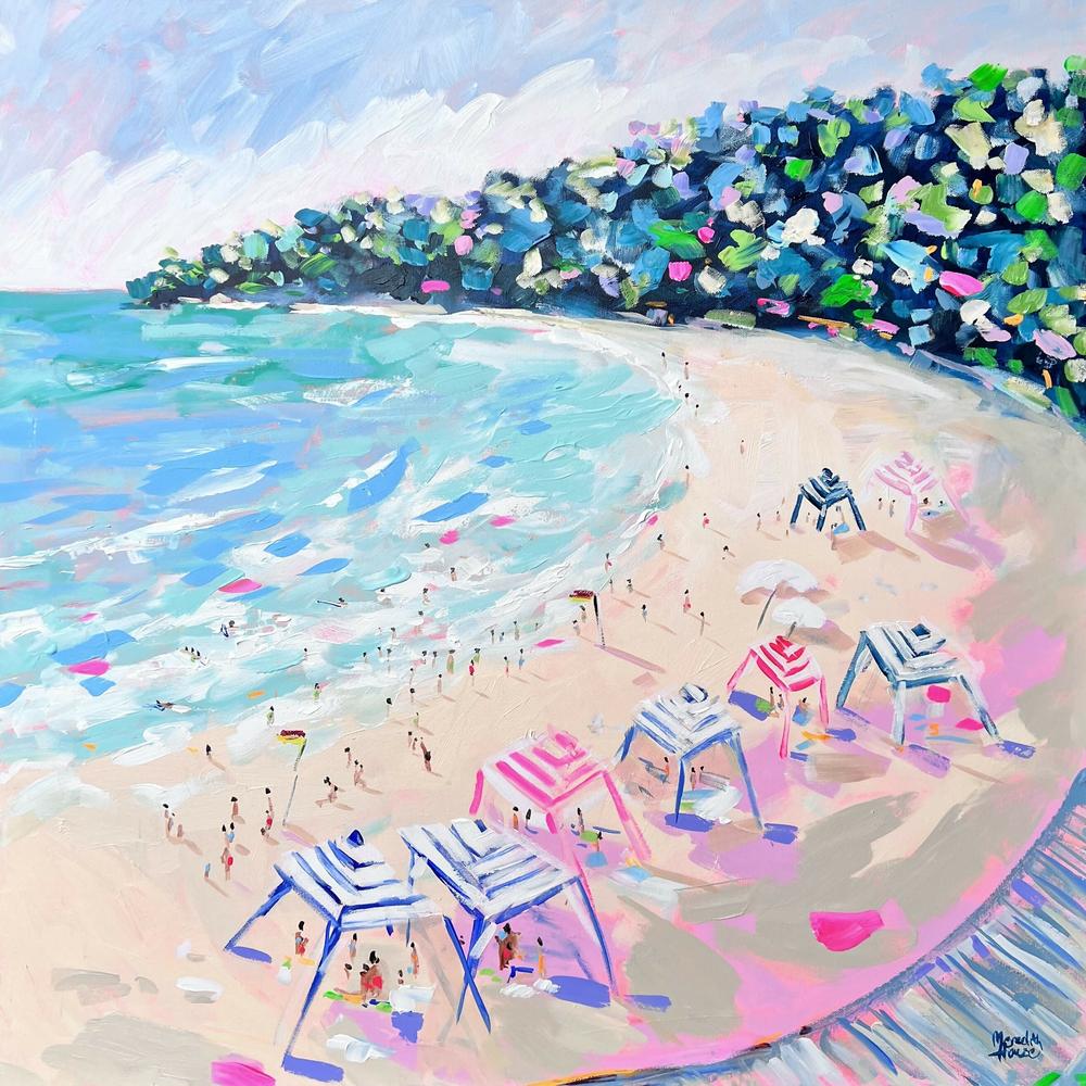 Noosa Days , Original Artwork-by-Meredith Howse-original art-Gioia