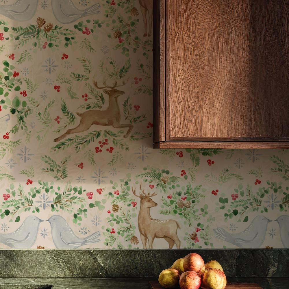 Nordic Winter Pattern IC-wallpaper-eco-friendly-easy-removal-Katrina Pete-2