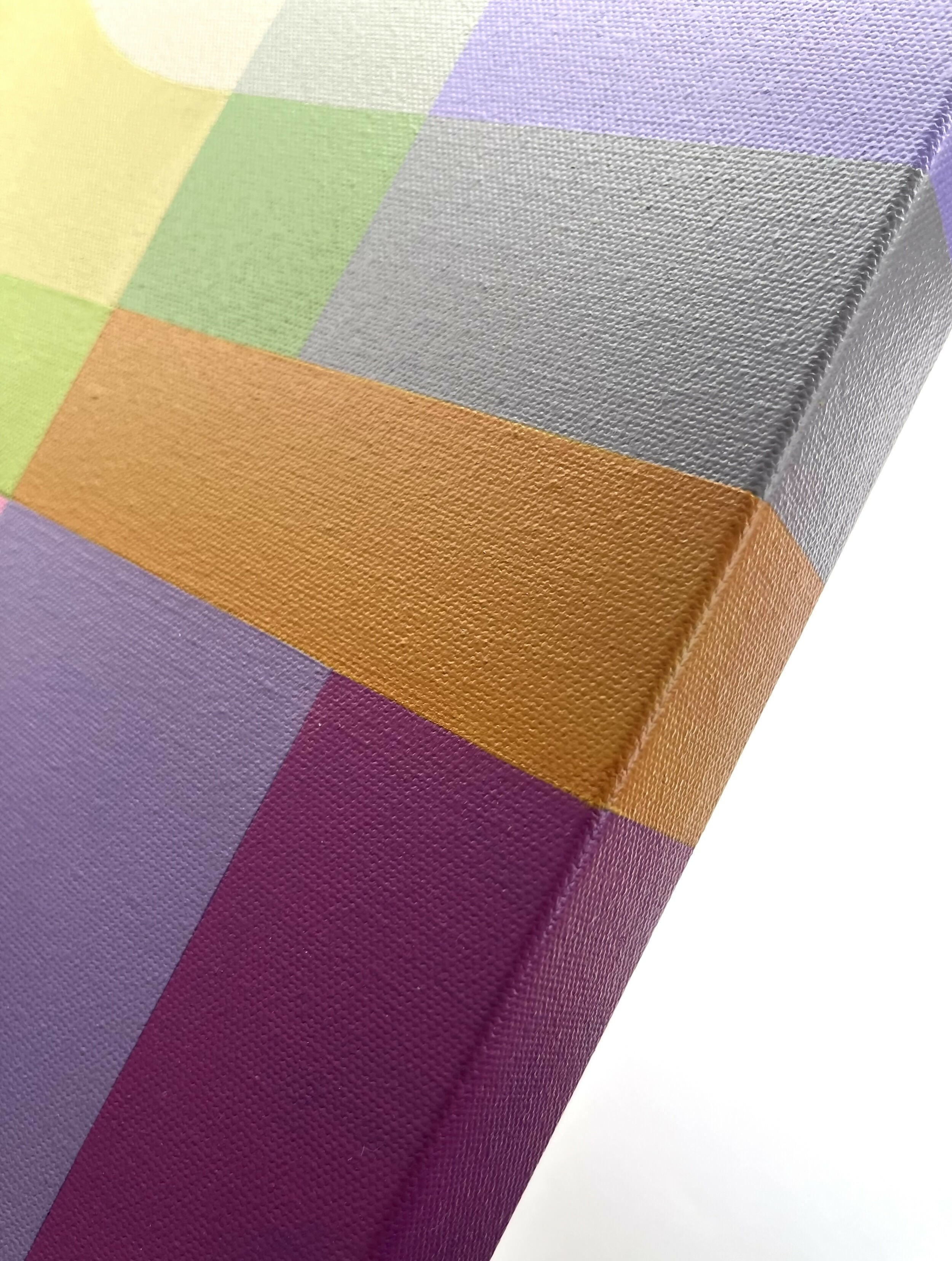 Beach Weekend, Original Hand-Painted Canvas by Charlotte De Pace