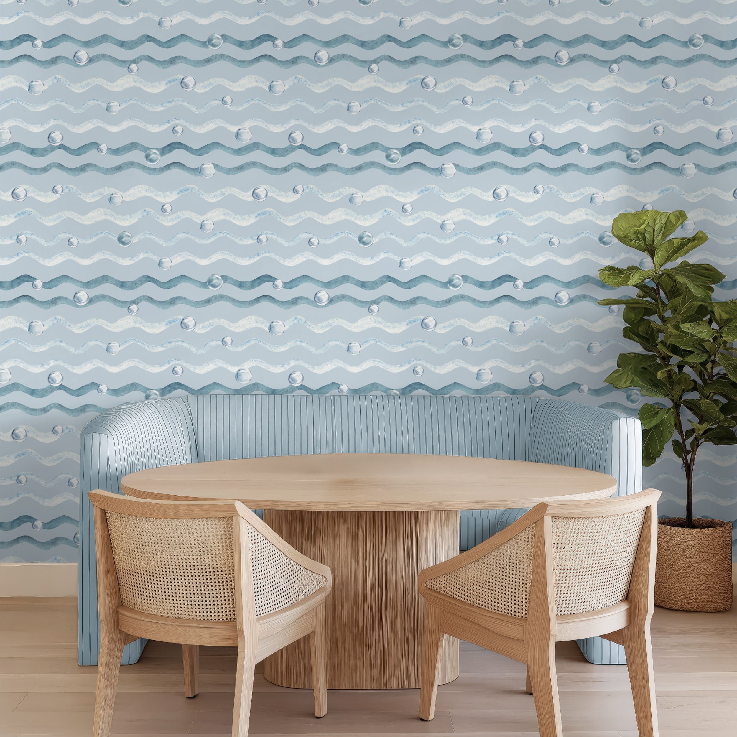 Ocean Waves-wallpaper-eco-friendly-easy-removal-Gioia Wall Art-5