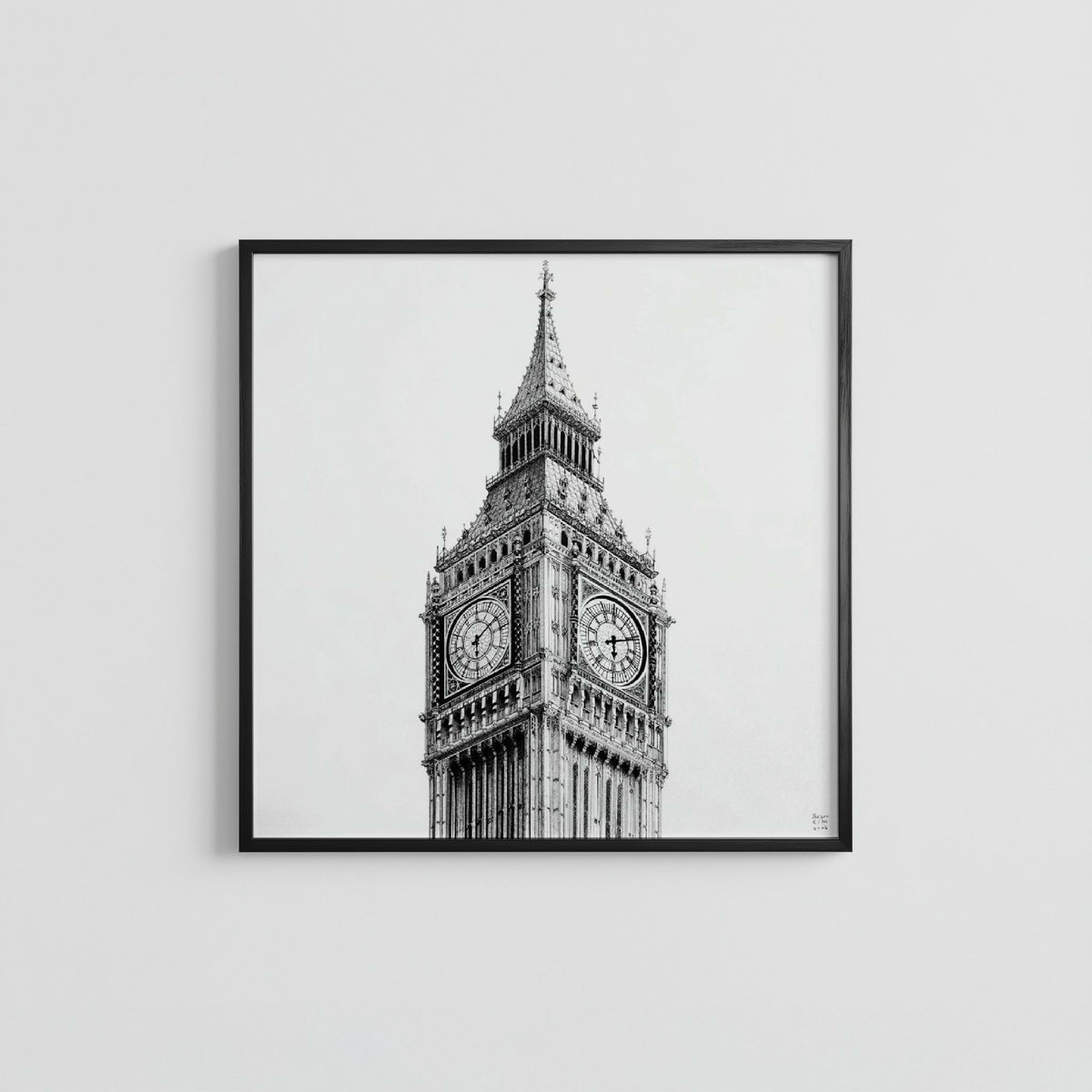 Travelling with Ink: Big Ben (London)