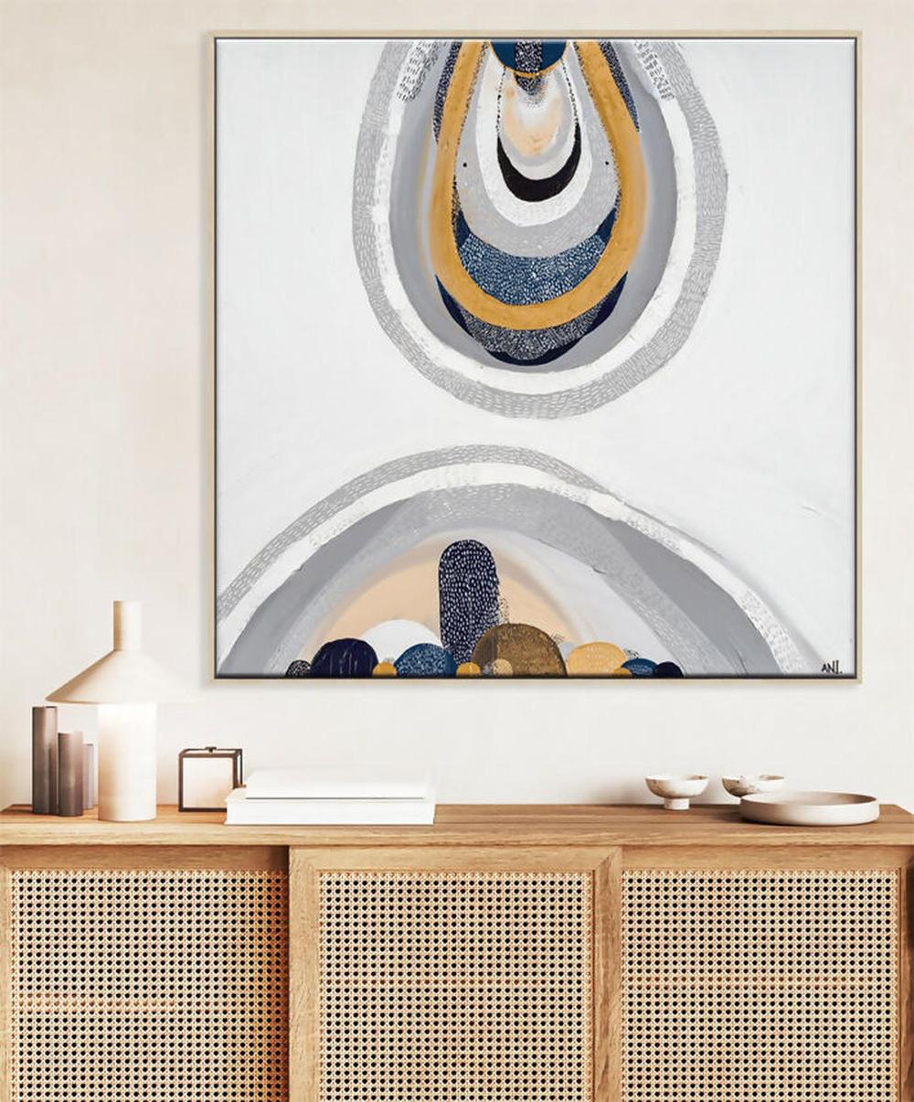 Outback By The Sea, Original Hand-Painted Canvas By Ani Ipradjian-by-Ani Ipradjian-original art-Gioia