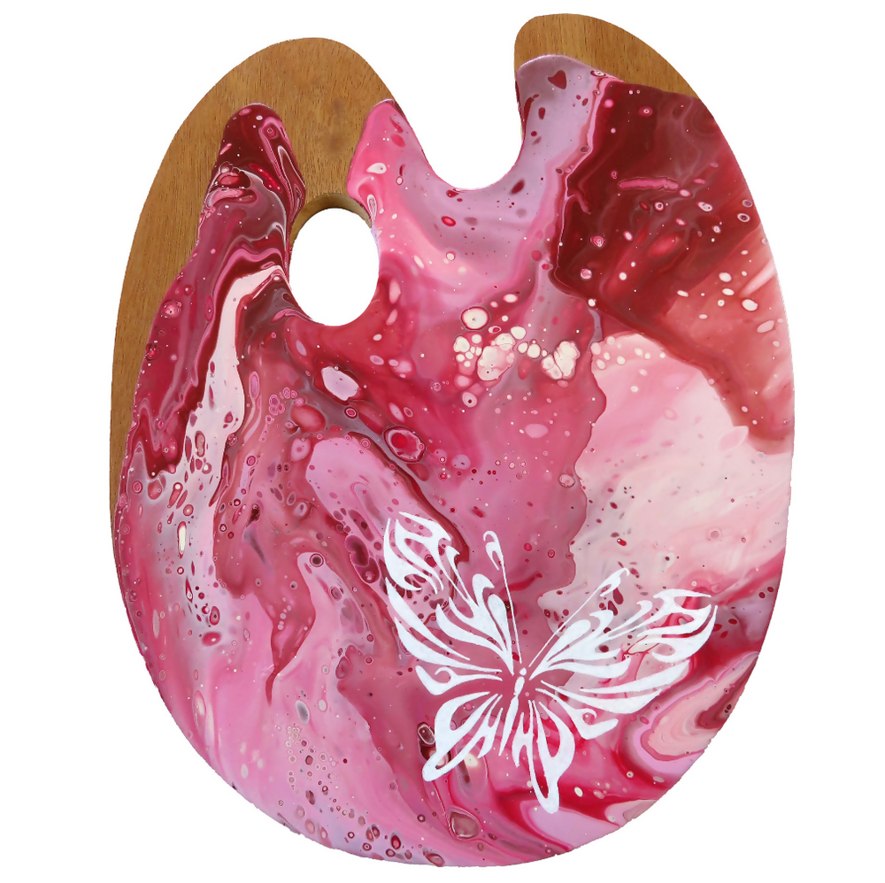 Palette Rose Butterfly-by-Elena Parashko-original art-Gioia