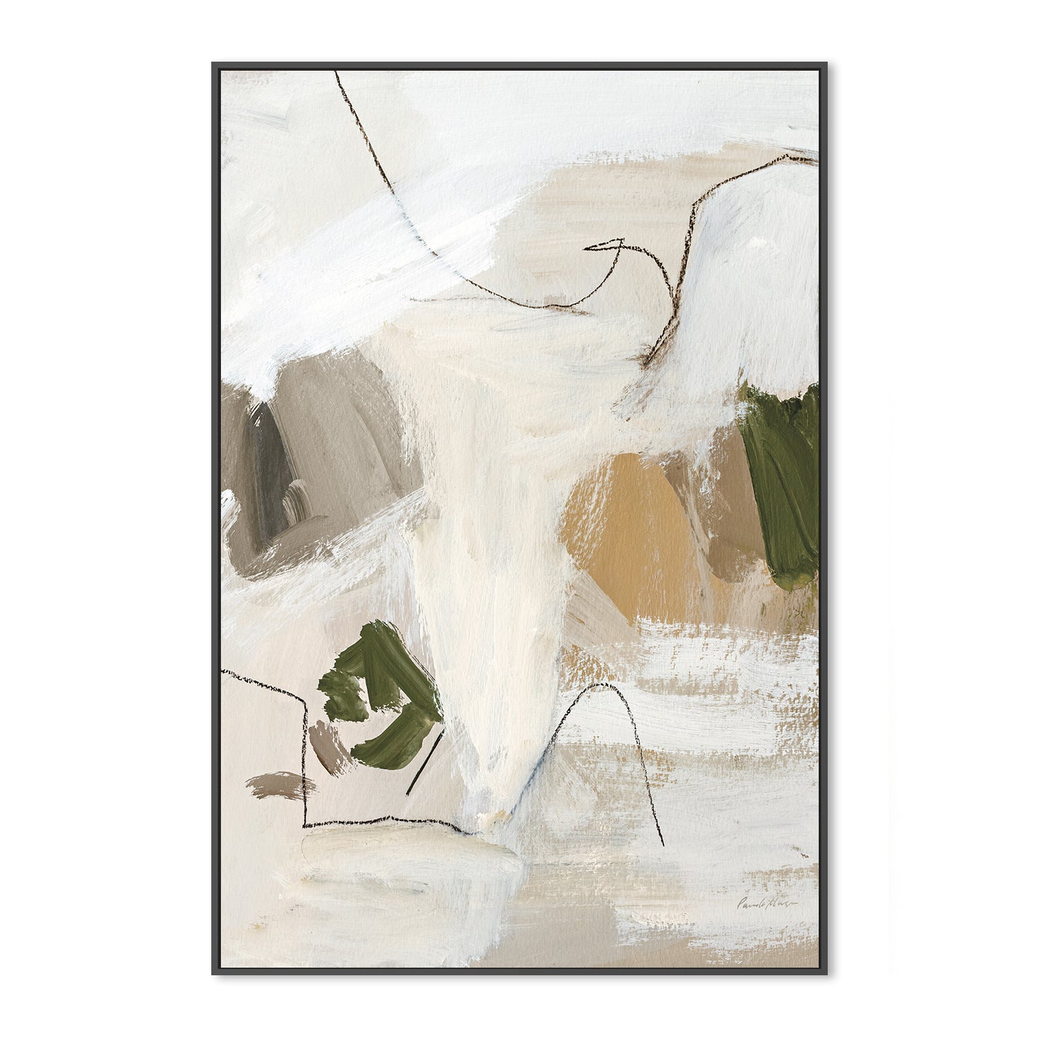 Warm Abstract, By Pamela Munger
