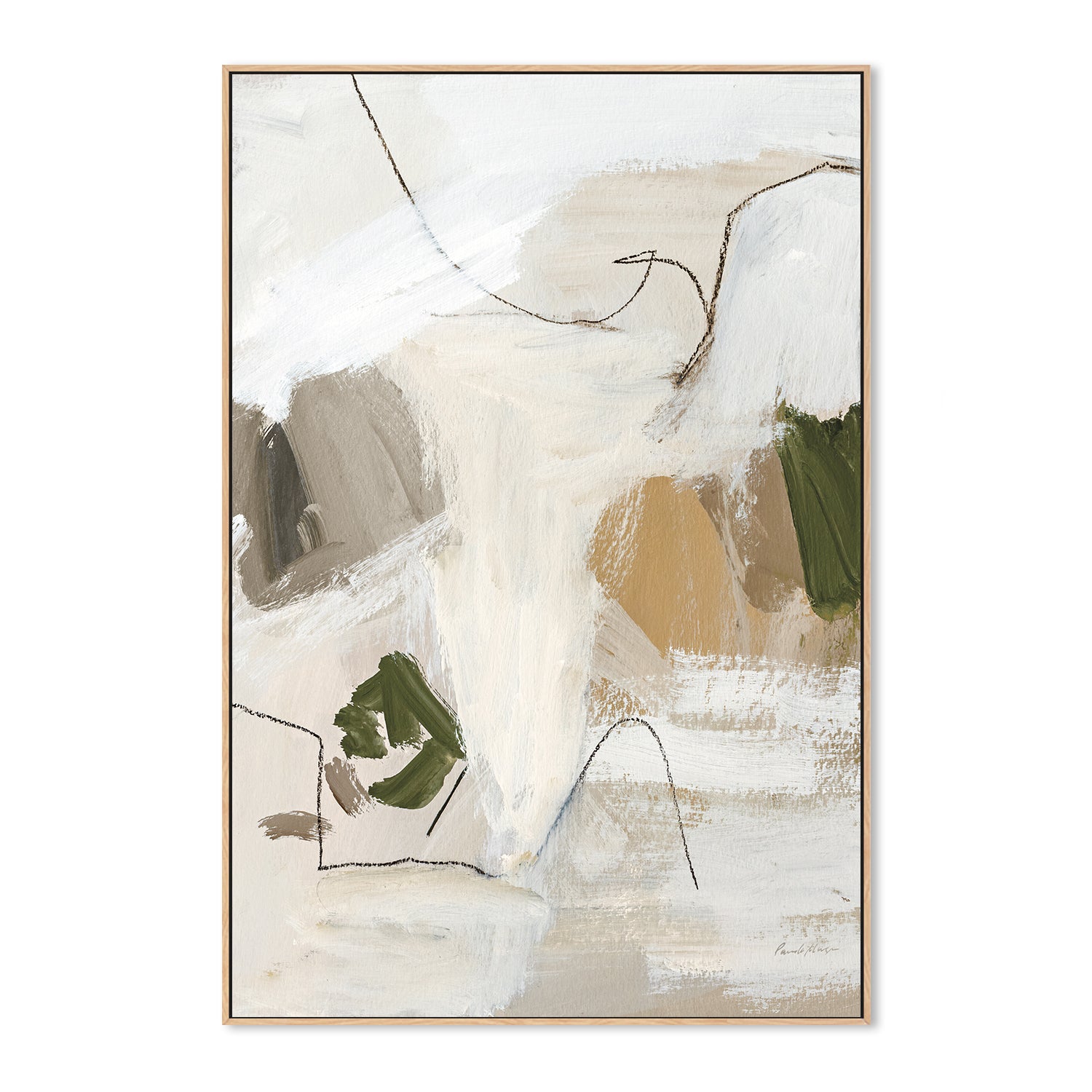 Warm Abstract, By Pamela Munger