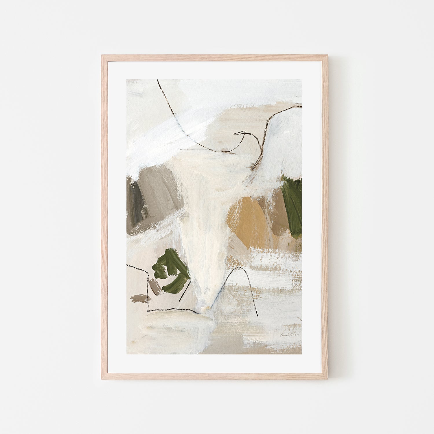 Warm Abstract, By Pamela Munger