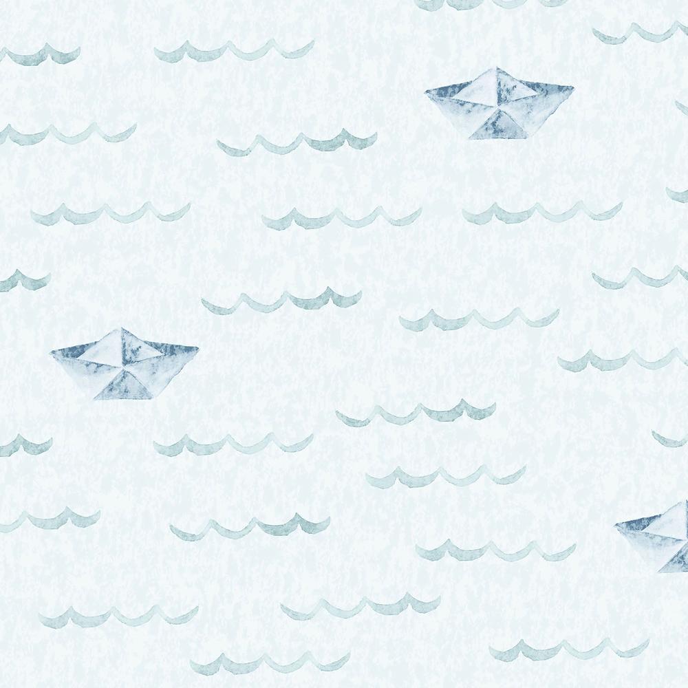 Paper Boats-wallpaper-eco-friendly-easy-removal-Gioia Wall Art-4