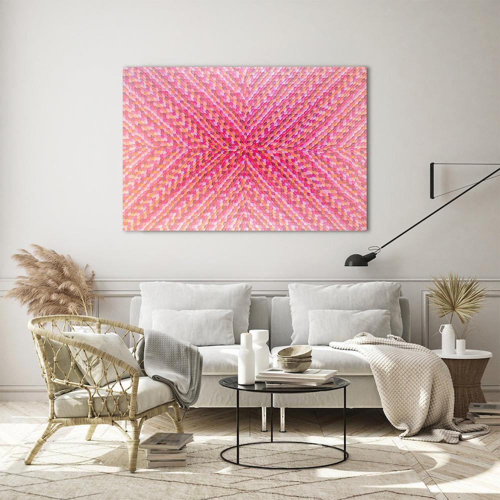Patterns Of Love, Original Hand-Painted Canvas By Guzaliya Xavier-by-Guzaliya Xavier-original art-Gioia