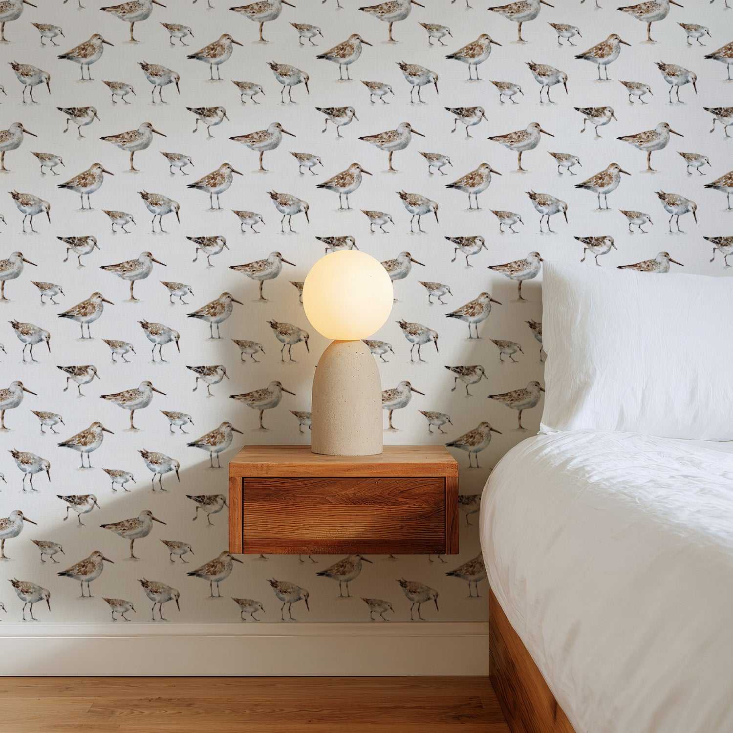 Pebbles and Sandpipers Pattern I