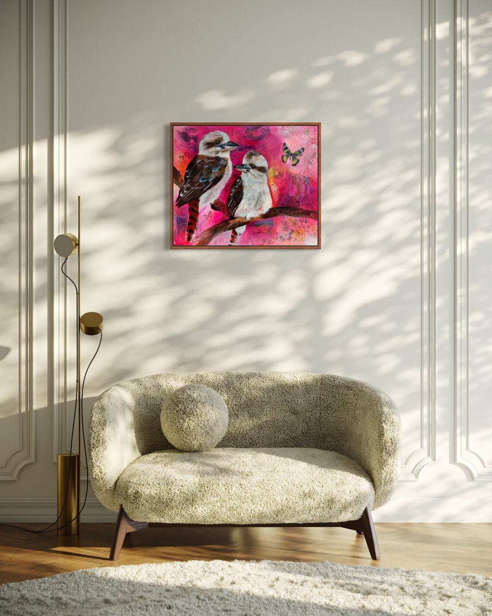 Perched in Paradise , Original Artwork-by-Emily Birdsey Fine Art-original art-Gioia
