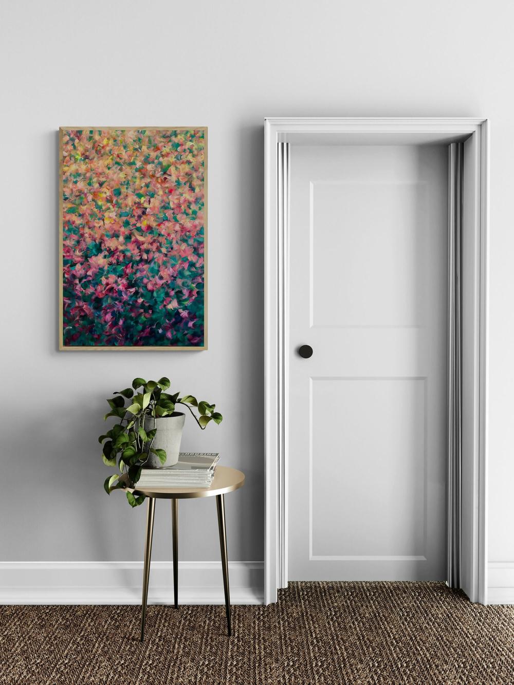 Petal Rising-by-Katherine Spiller-original art-Gioia