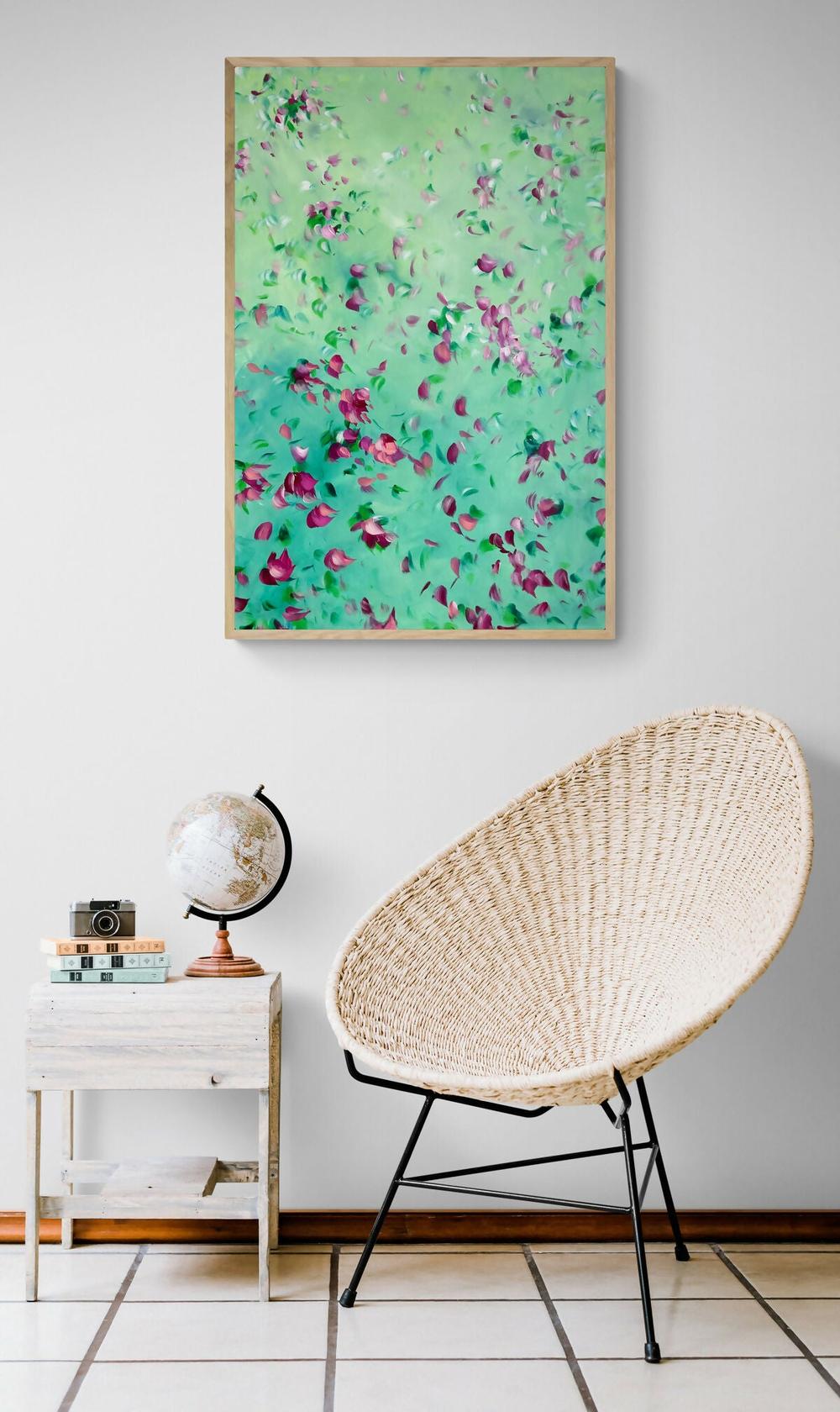 Petal Story, Original Art By Katherine Spiller-by-Katherine Spiller-original art-Gioia