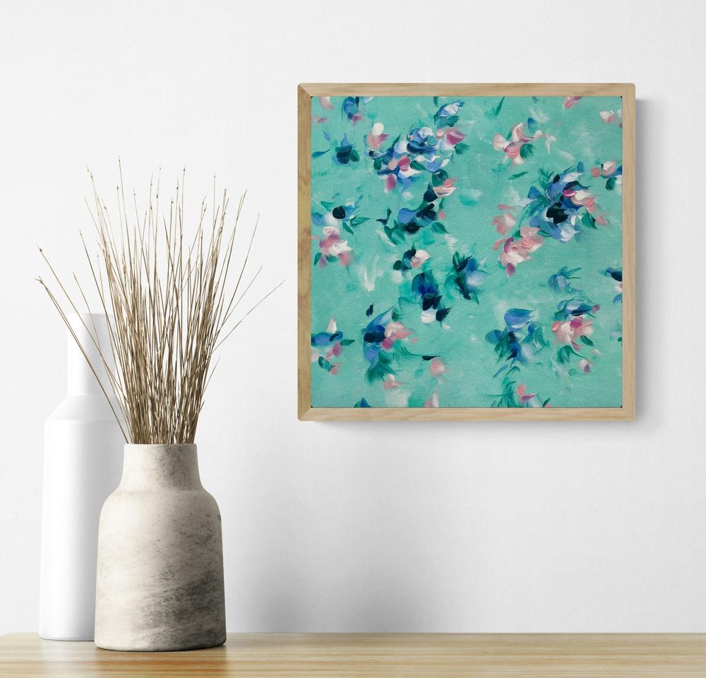 Petals of Gratitude , Original Artwork-by-Katherine Spiller-original art-Gioia
