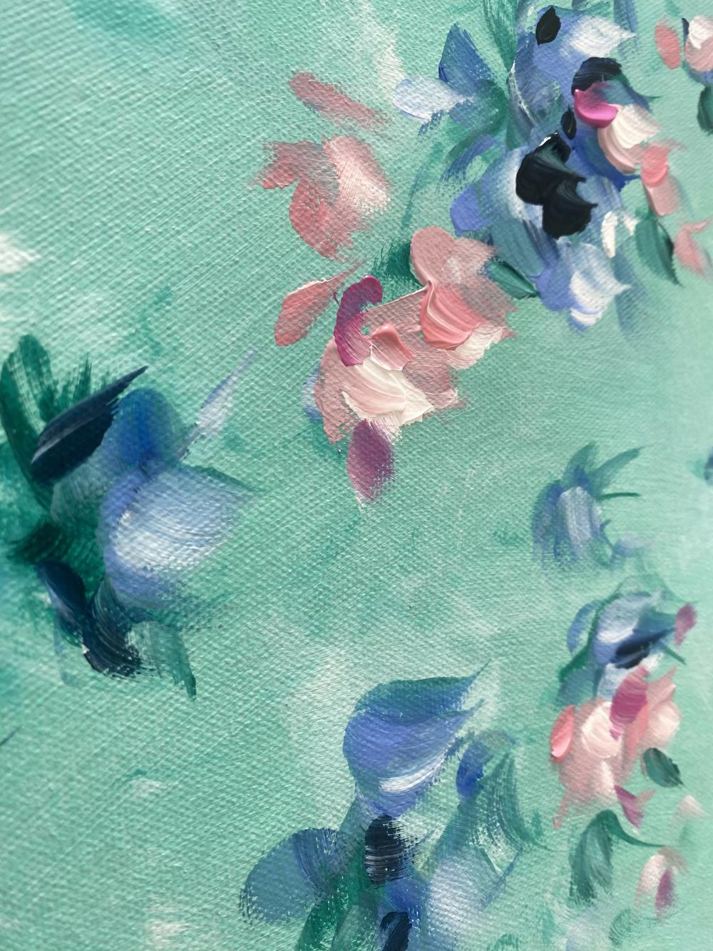 Petals of Gratitude , Original Artwork-by-Katherine Spiller-original art-Gioia