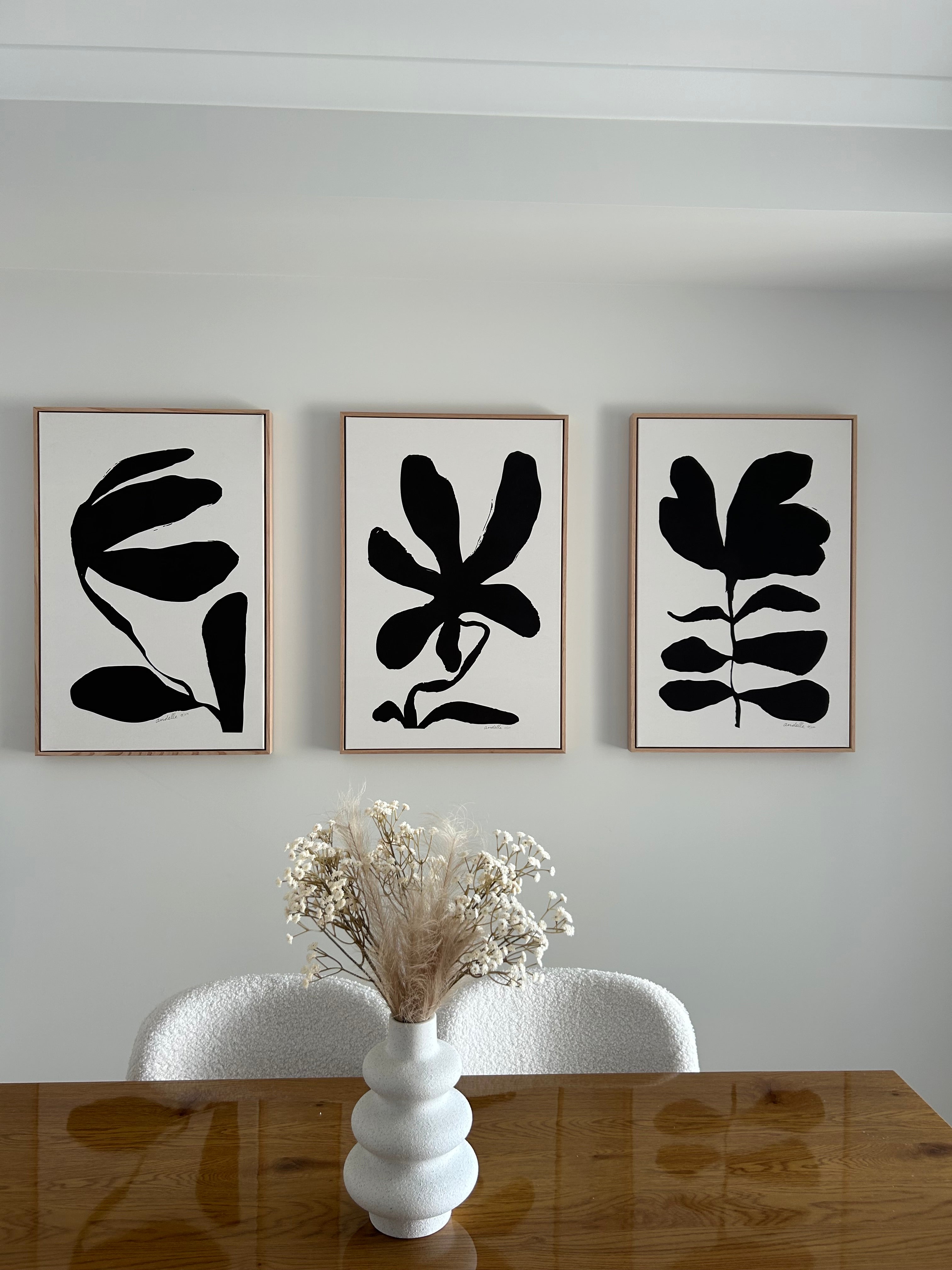 Jasmine, Crossandra And Lily, Set Of 3