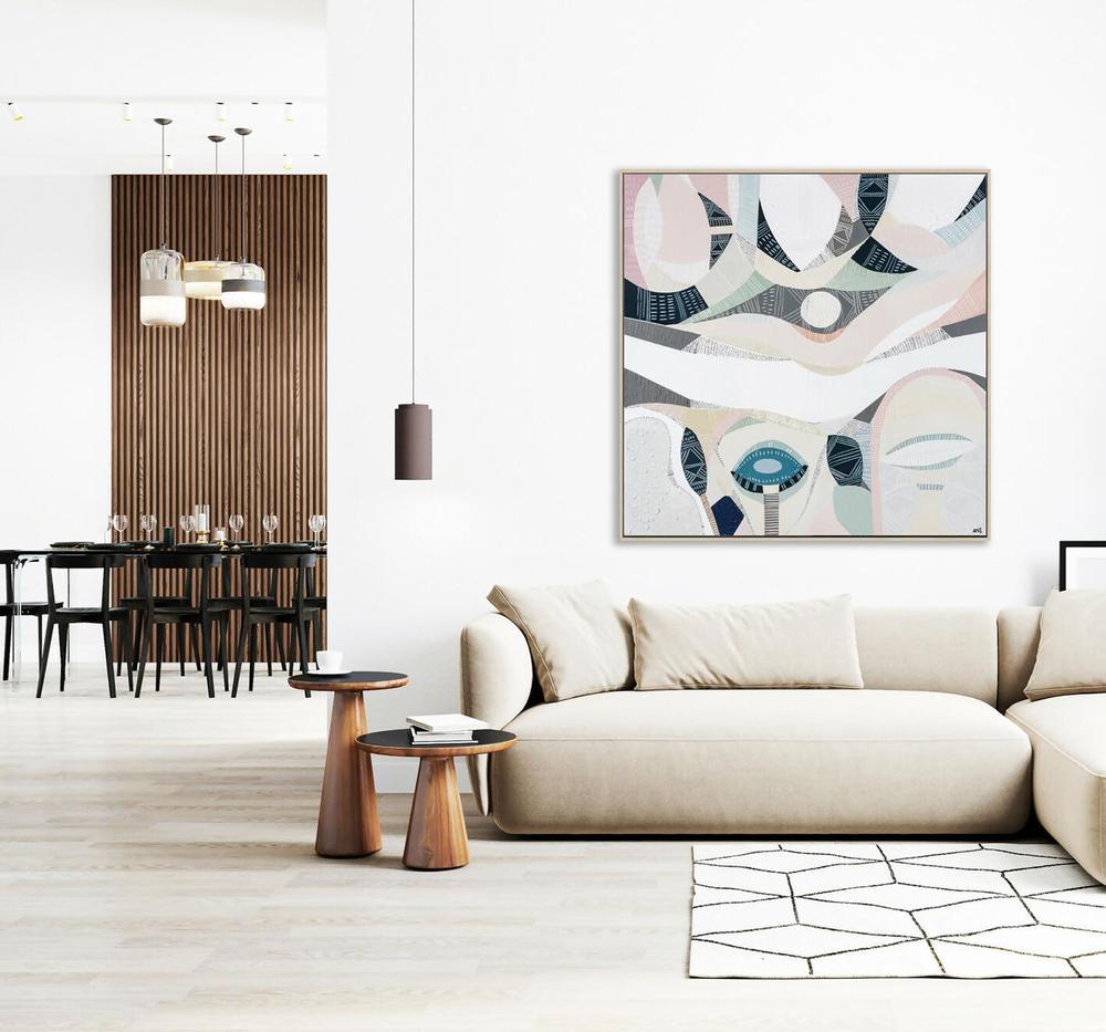 Pink Salt Lake, Original Hand-Painted Canvas By Ani Ipradjian-by-Ani Ipradjian-original art-Gioia