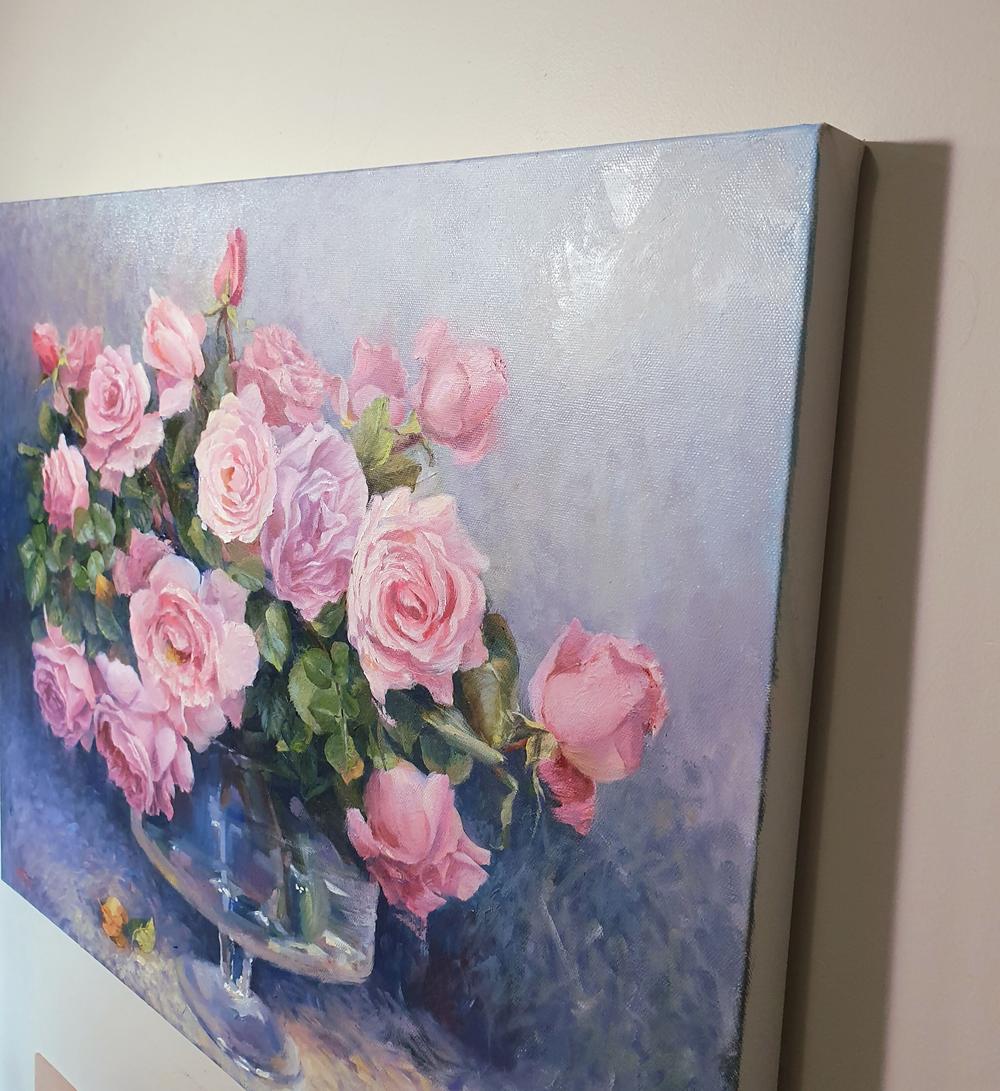 Pink Serenade-by-Tatyana Soboleva-original art-Gioia