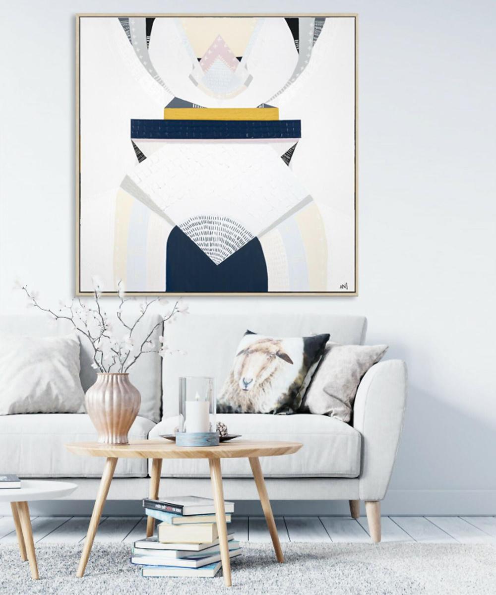 Pink Star Milky Way-by-Ani Ipradjian-original art-Gioia