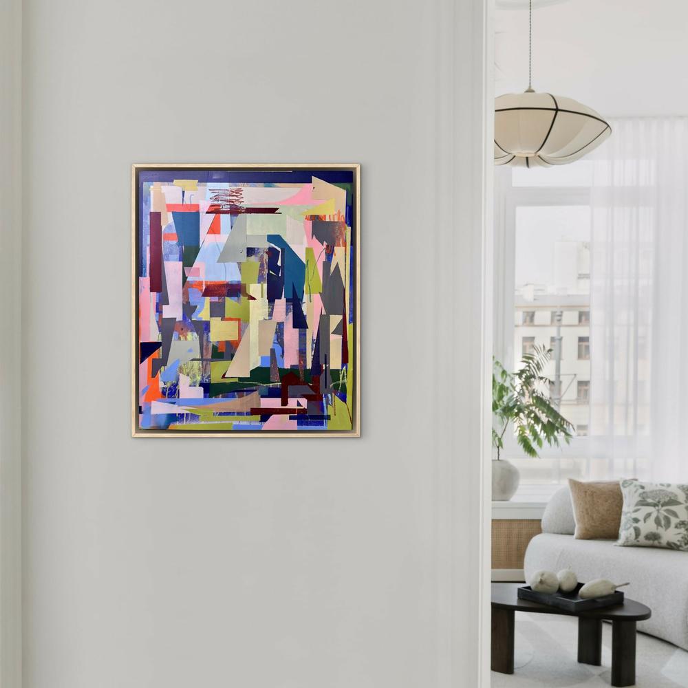 Playground for colour-by-jake reston-original art-Gioia