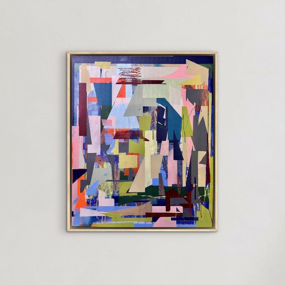 Playground for colour-by-jake reston-original art-Gioia
