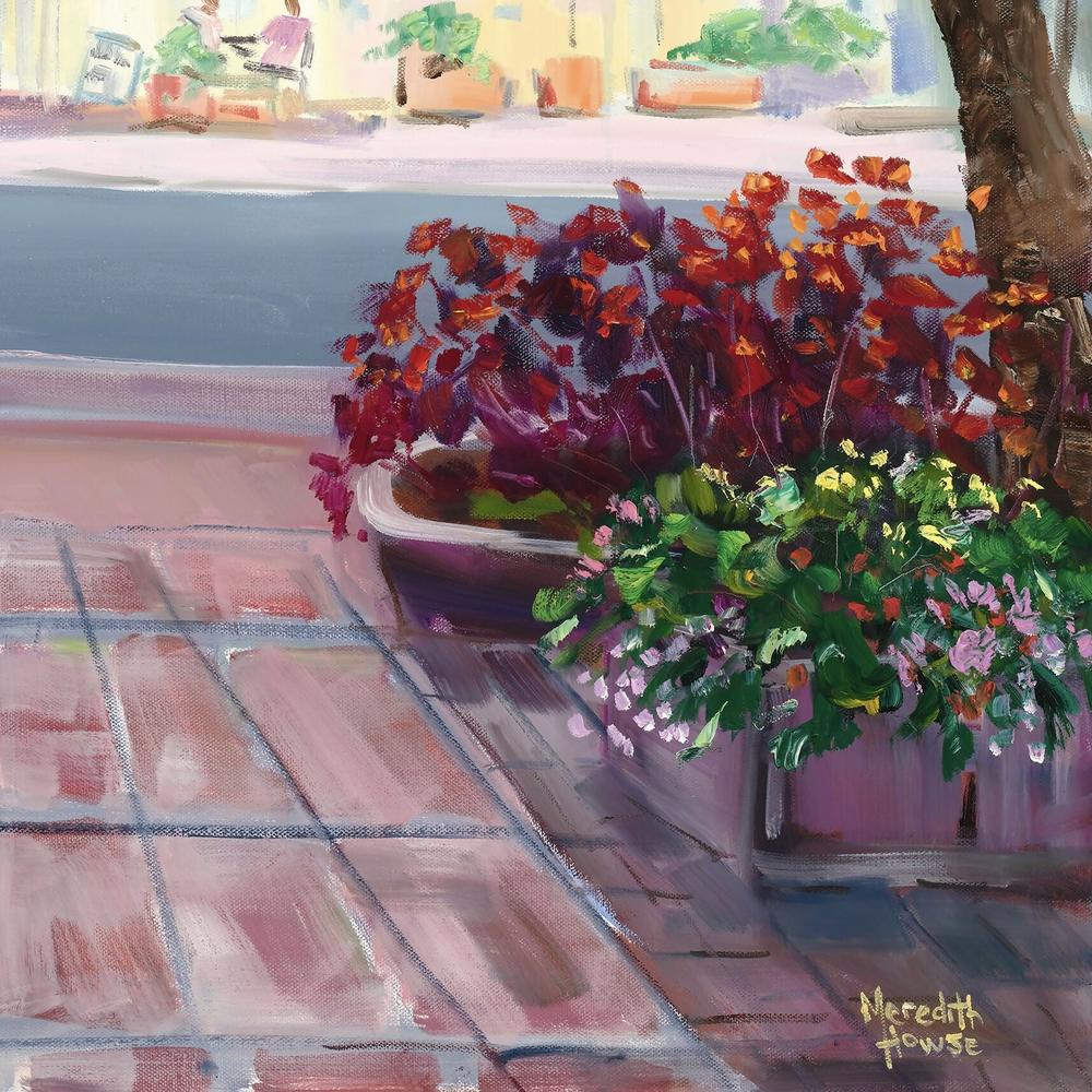 Poets Cafe Coolum-by-Meredith Howse-original art-Gioia