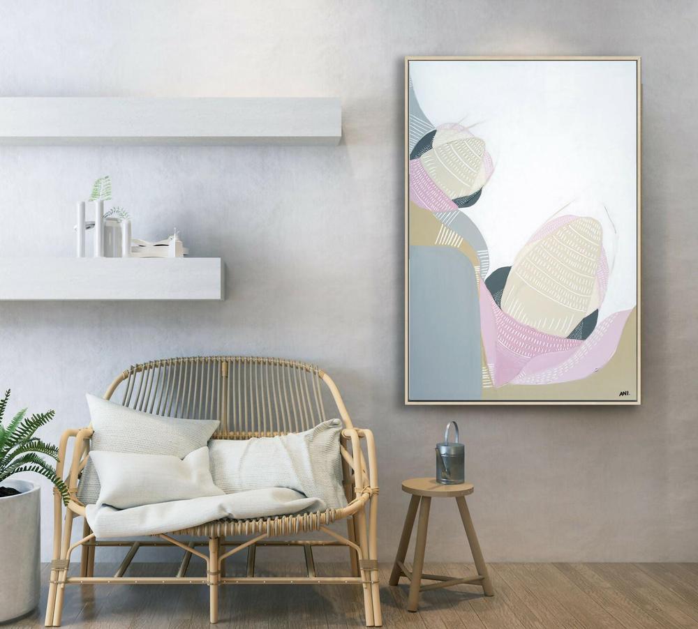 Protea Love-by-Ani Ipradjian-original art-Gioia