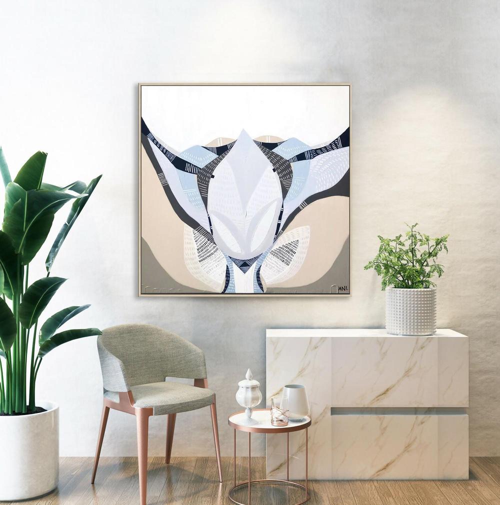 Protea Under the Sea-by-Ani Ipradjian-original art-Gioia