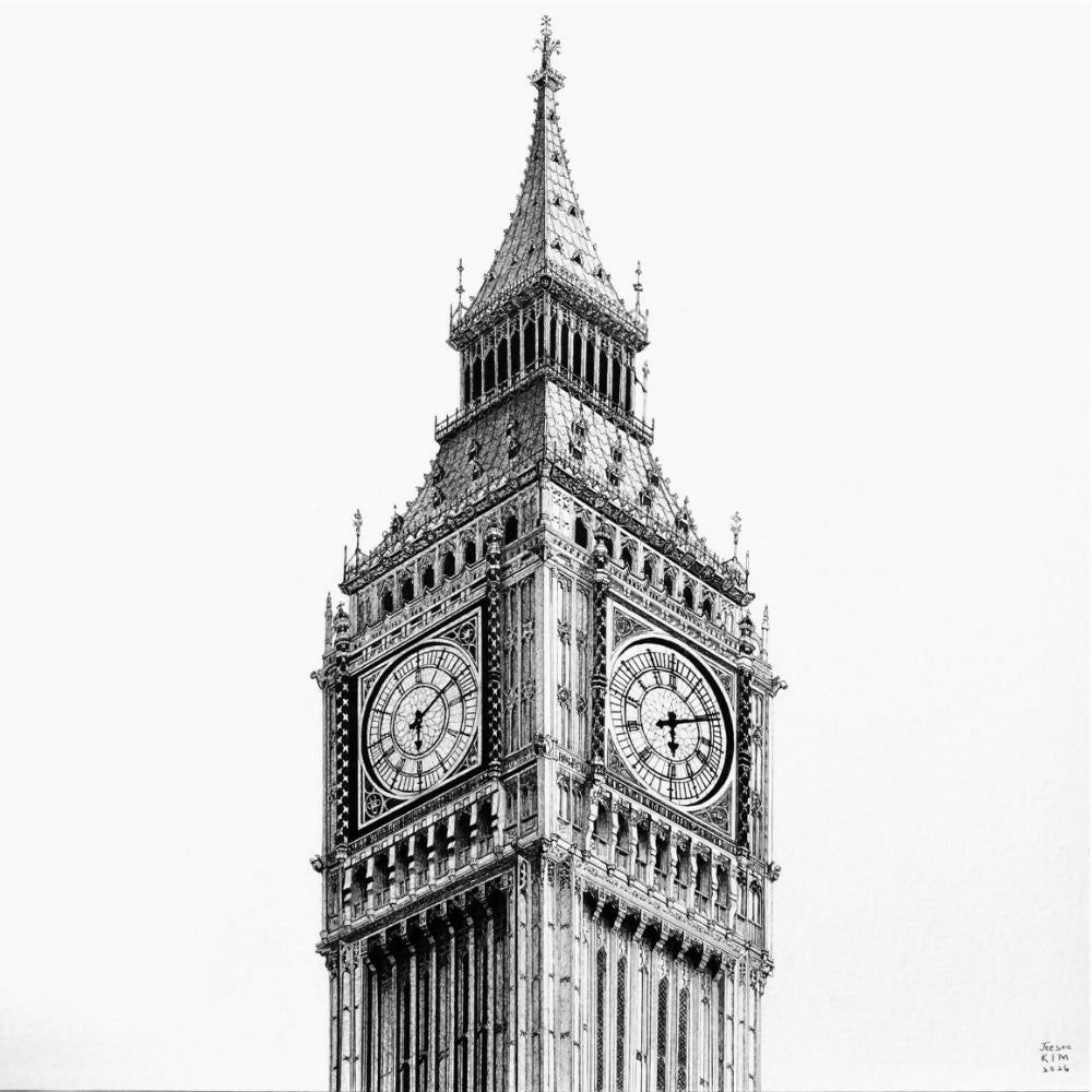 Travelling with Ink: Big Ben (London)