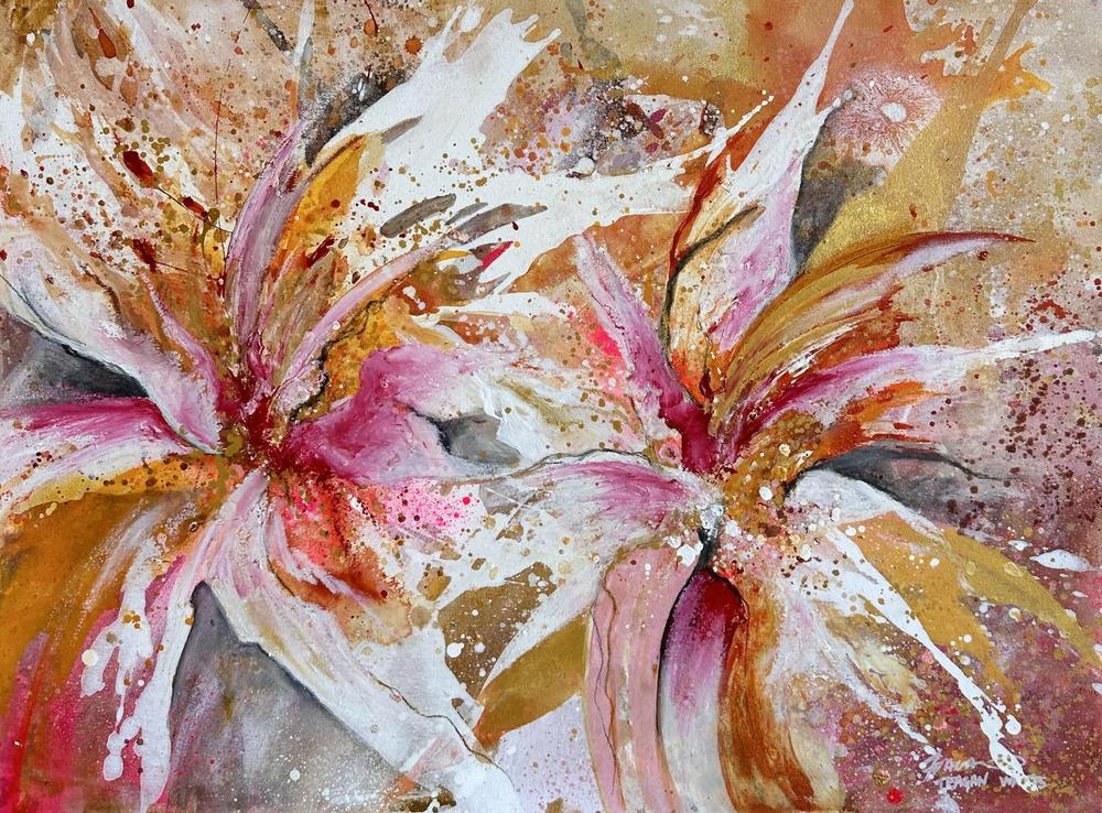Ravished , Original Artwork-by-Teagan Watts-original art-Gioia