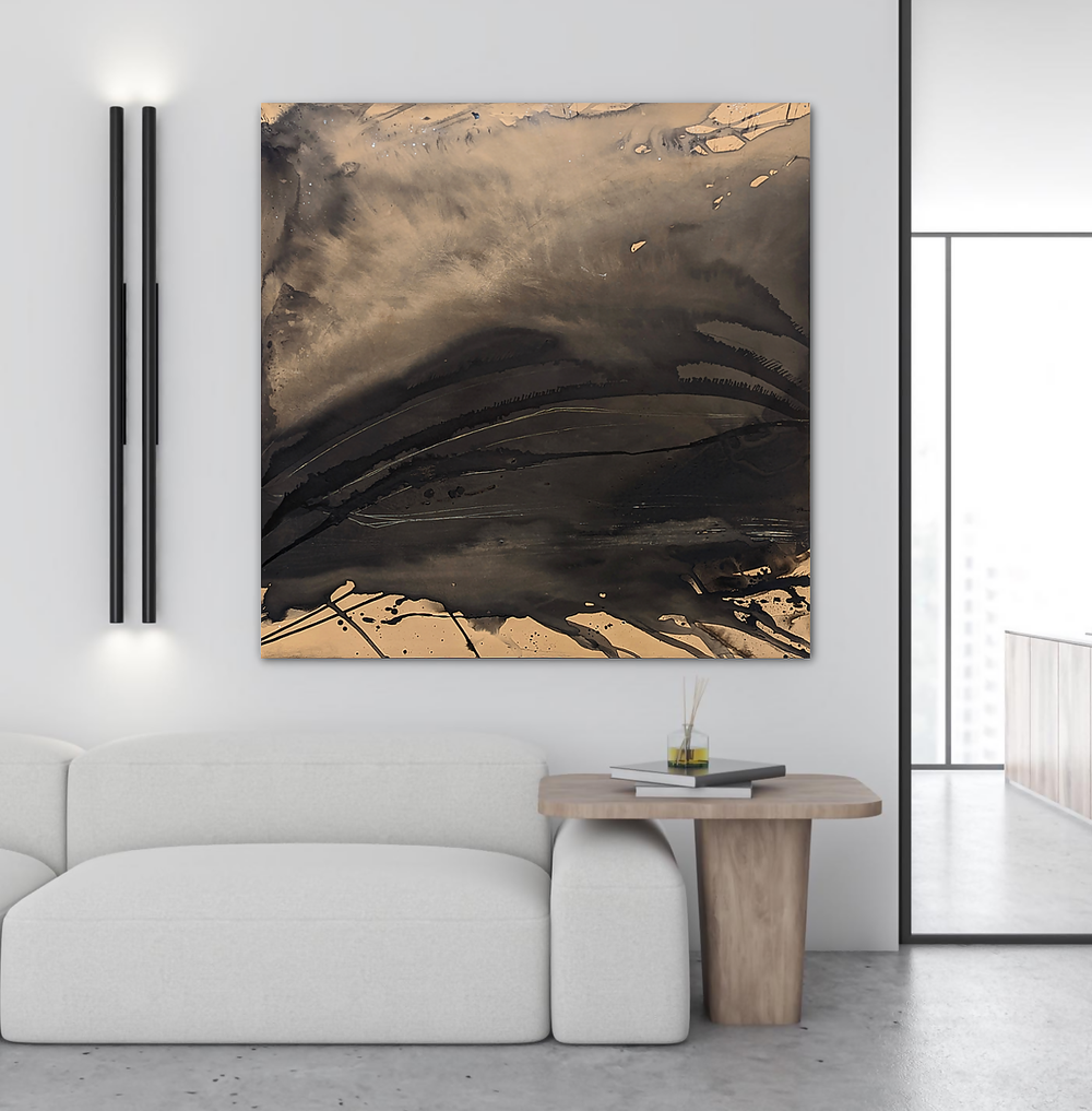 Raw No 10-by-Emilie Heurtevent Original Artwork-original art-Gioia