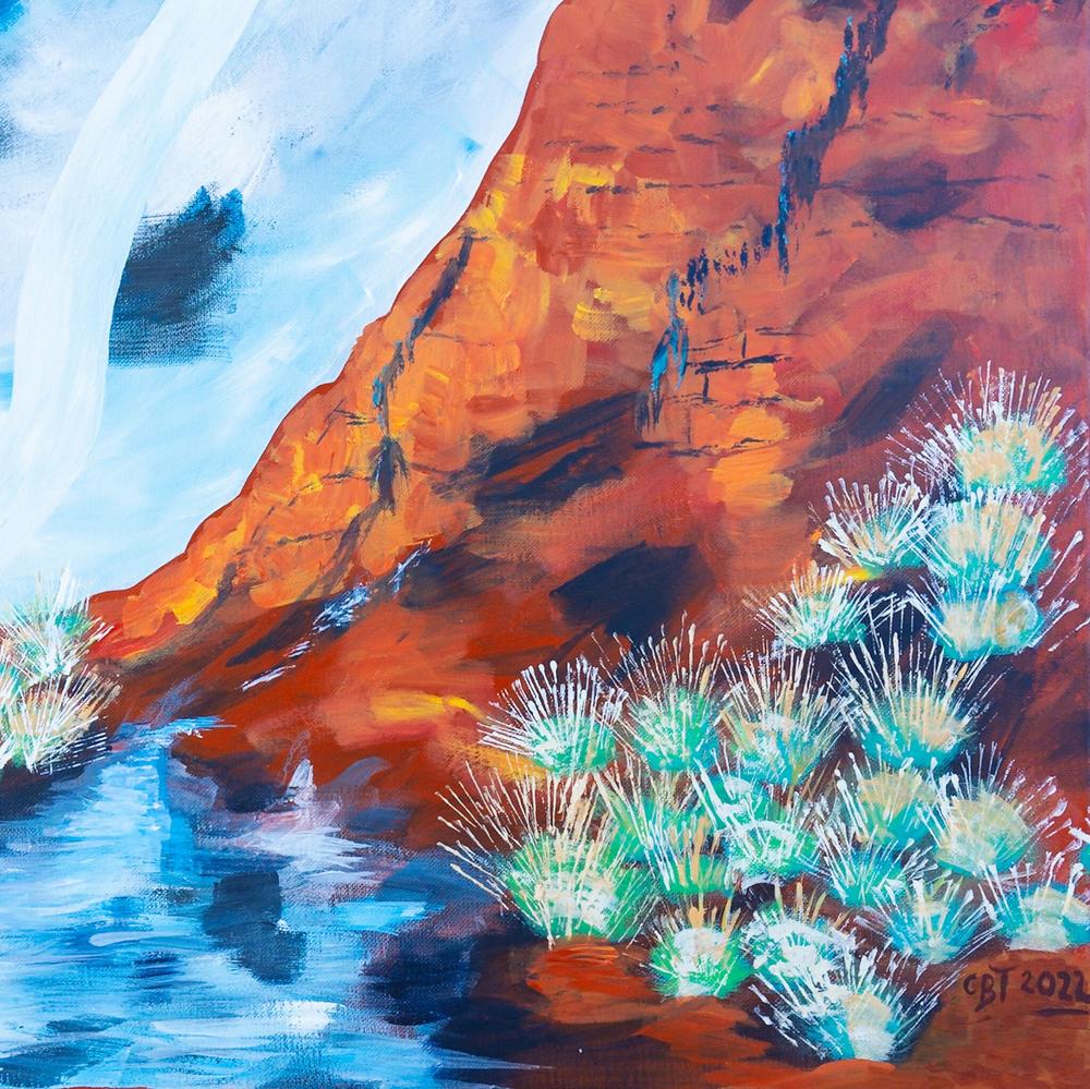 Reach For The Sky-by-Carolyn Brennan-Tucker-original art-Gioia