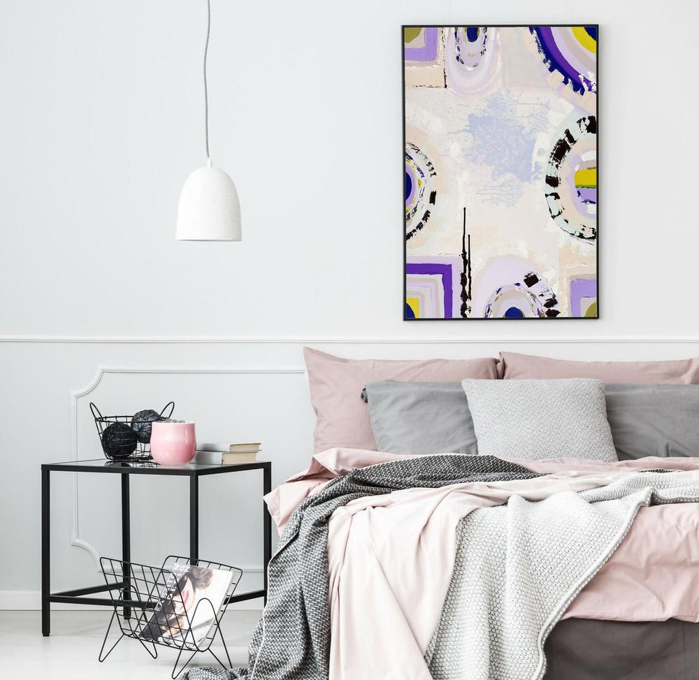 Red Hill Lavender Farm-by-Ani Ipradjian-original art-Gioia