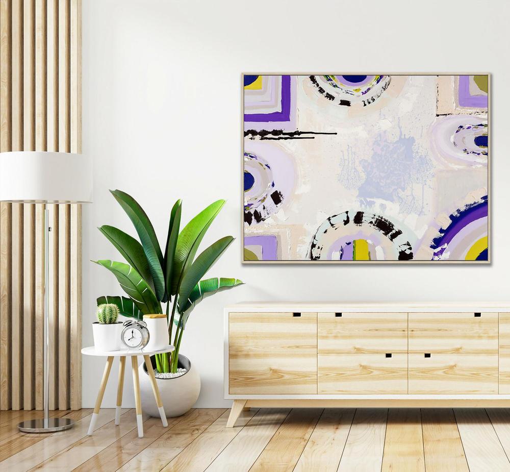 Red Hill Lavender Farm-by-Ani Ipradjian-original art-Gioia
