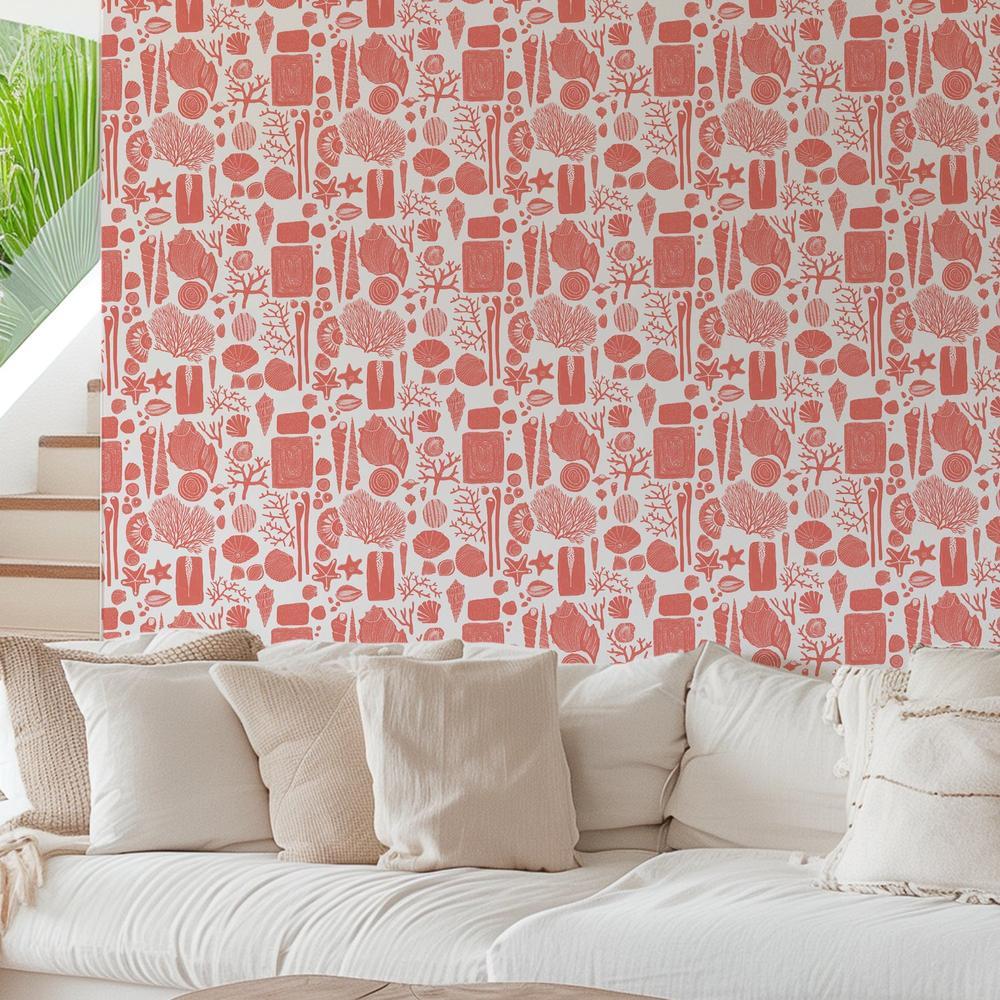 Reef Souvenirs, Coral-wallpaper-eco-friendly-easy-removal-Iryna Mushkarova-3