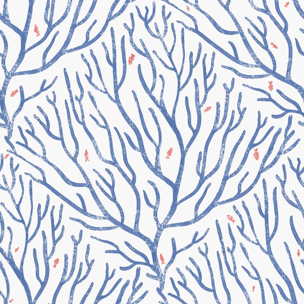 Reef Souvenirs, Secondary Pattern-wallpaper-eco-friendly-easy-removal-Iryna Mushkarova-1