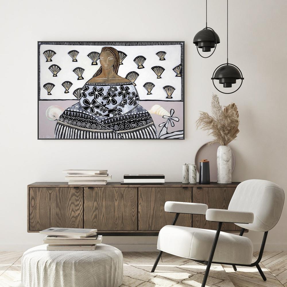 Regina , Original Hand-Painted Canvas By Amanda Skye-by-Amanda Skye-original art-Gioia