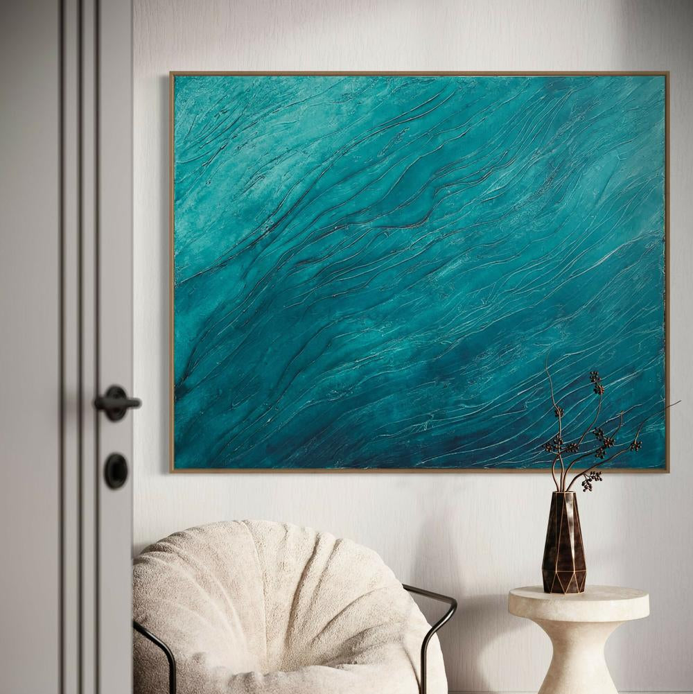 Riding High Amongst The Waves-by-Nadine Hobson-original art-Gioia